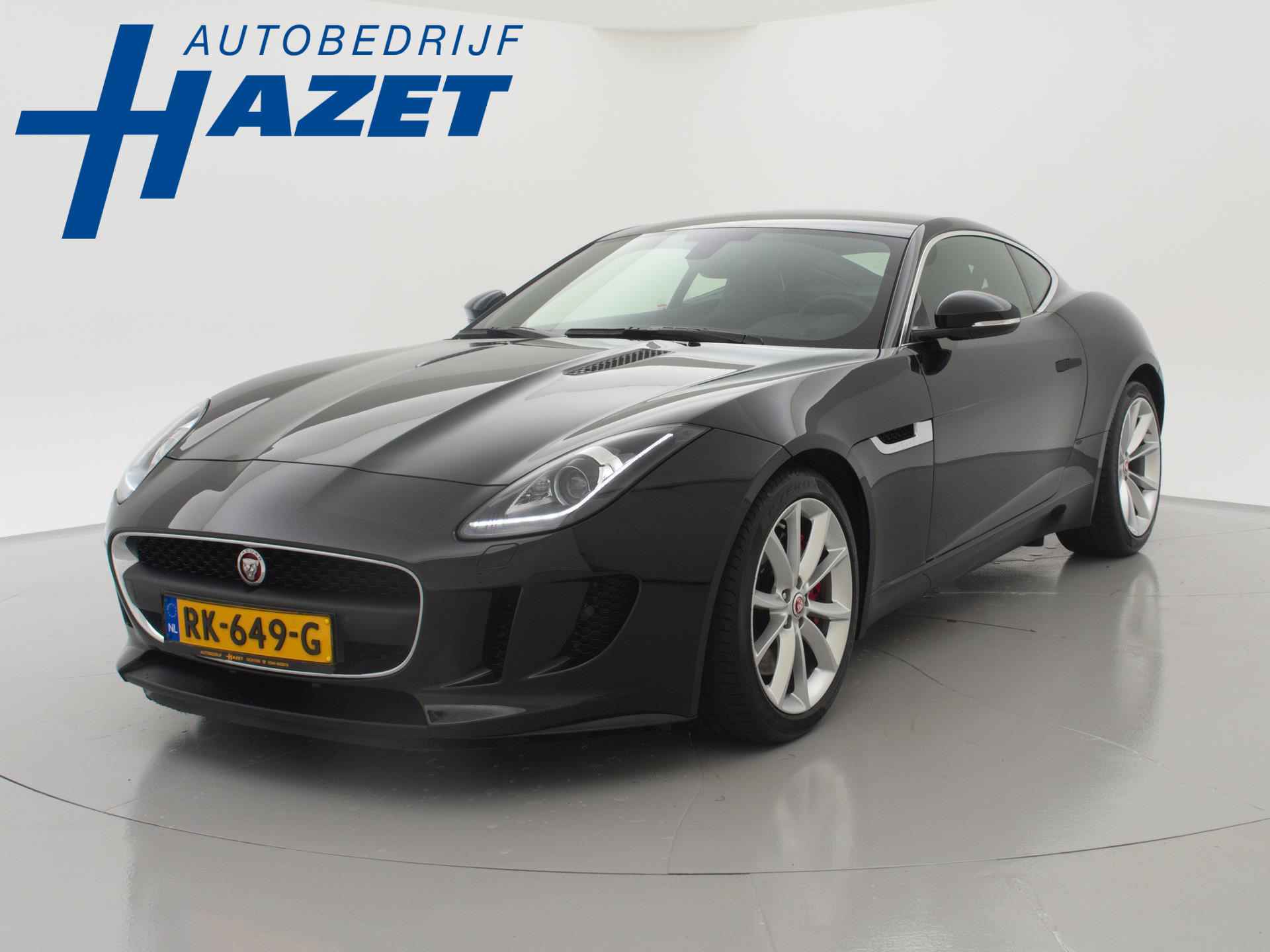 Jaguar F-TYPE 3.0 V6 340 PK COUPÉ ORIG. NL *19.085 KM* + PERFORMANCE STOELEN / PANORAMA