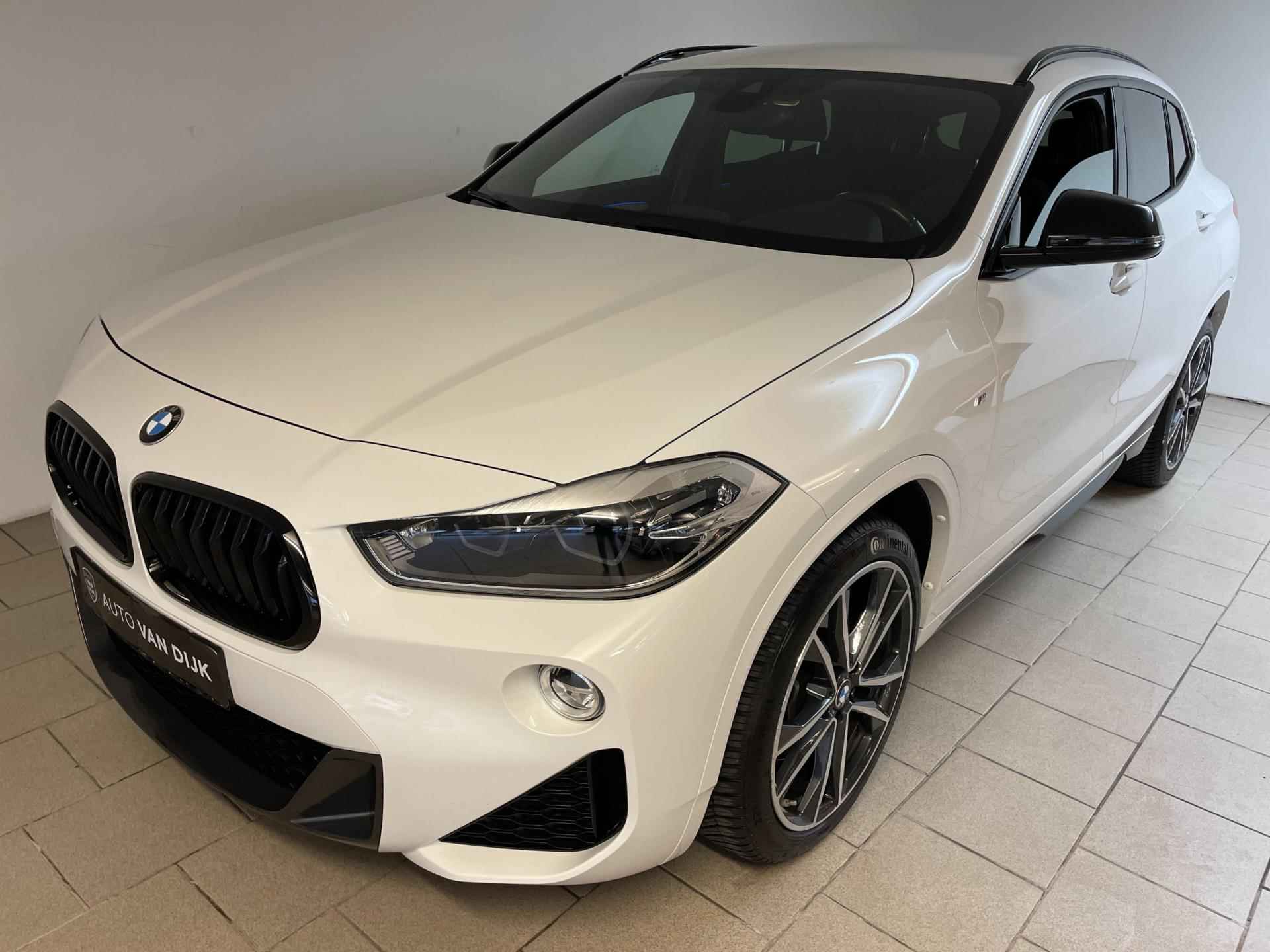 BMW X2 SDrive20i M Sport 192PK AUTOMAAT AIRCO CLIMA NAVI CRUISE CAM LED PDC ALCANTARA 19 INCH VELGEN NIEUWSTAAT - 10/53