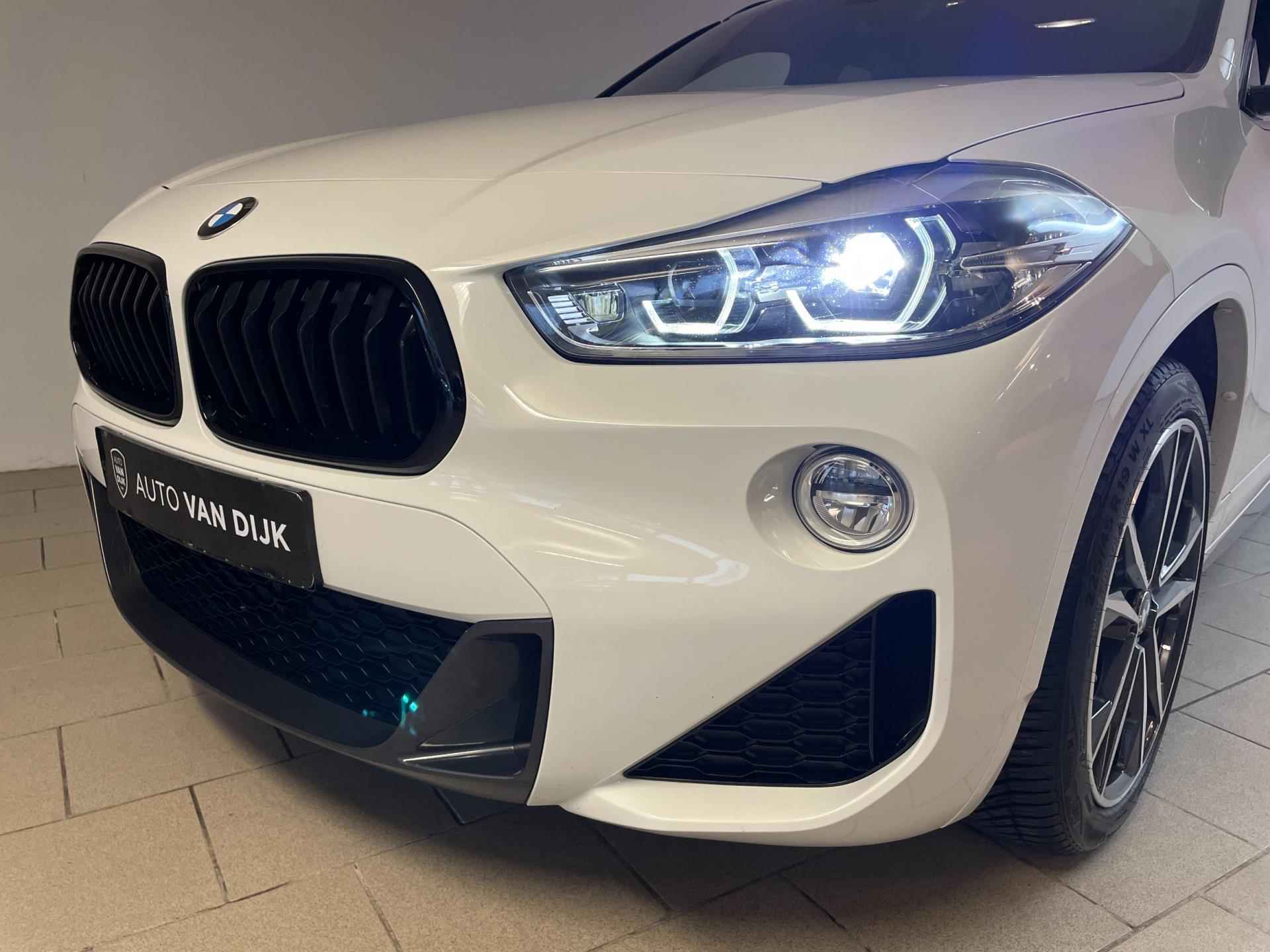 BMW X2 SDrive20i M Sport 192PK AUTOMAAT AIRCO CLIMA NAVI CRUISE CAM LED PDC ALCANTARA 19 INCH VELGEN NIEUWSTAAT - 11/53