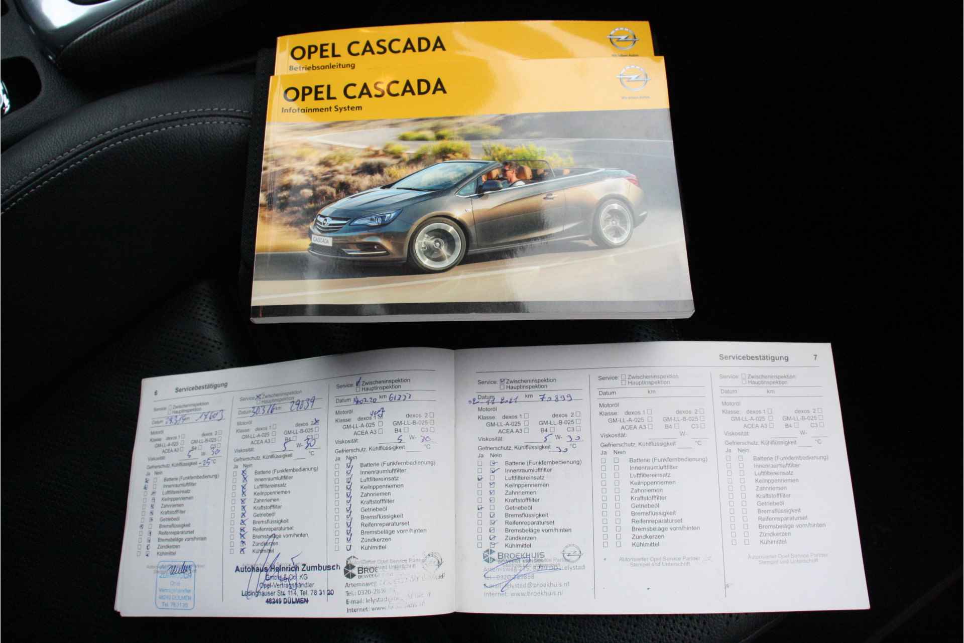 Opel Cascada 1.4 TURBO 140PK INNOVATION+ / NAVI / LEDER / CLIMA / LED / AGR / PDC / 19" LMV / CAMERA / UNIEK / WINTERPAKKET / NIEUWSTAAT !! - 38/38