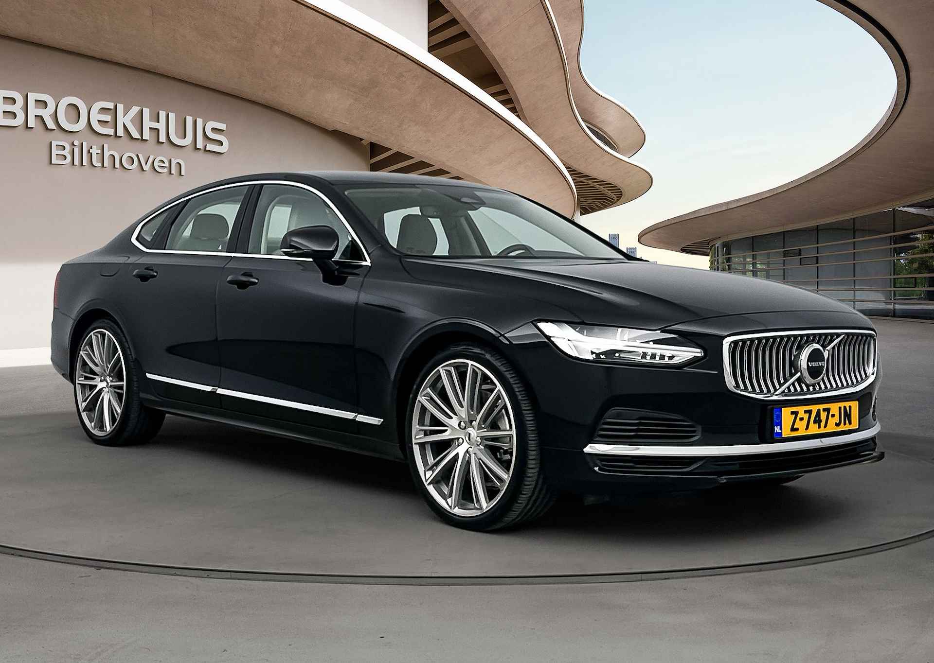 Volvo S90 T8 Plus Bright | Luchtvering | 21" | Stoelventilatie | Gelamineerd Glas | Adaptive Cruise | Trekhaak | BLIS - 3/29