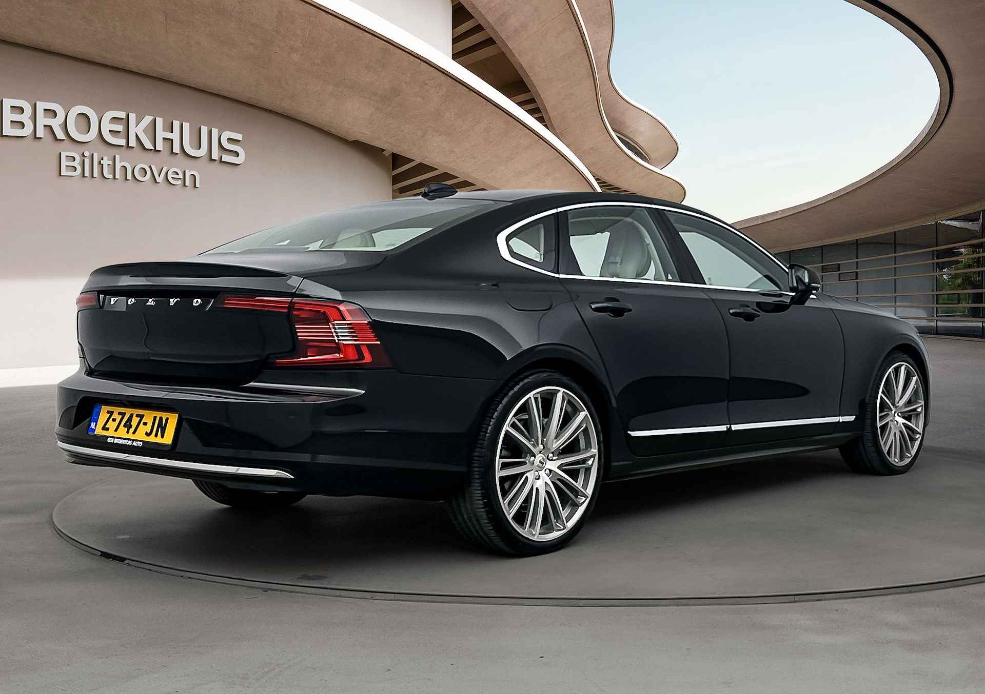 Volvo S90 T8 Plus Bright | Luchtvering | 21" | Stoelventilatie | Gelamineerd Glas | Adaptive Cruise | Trekhaak | BLIS - 4/29