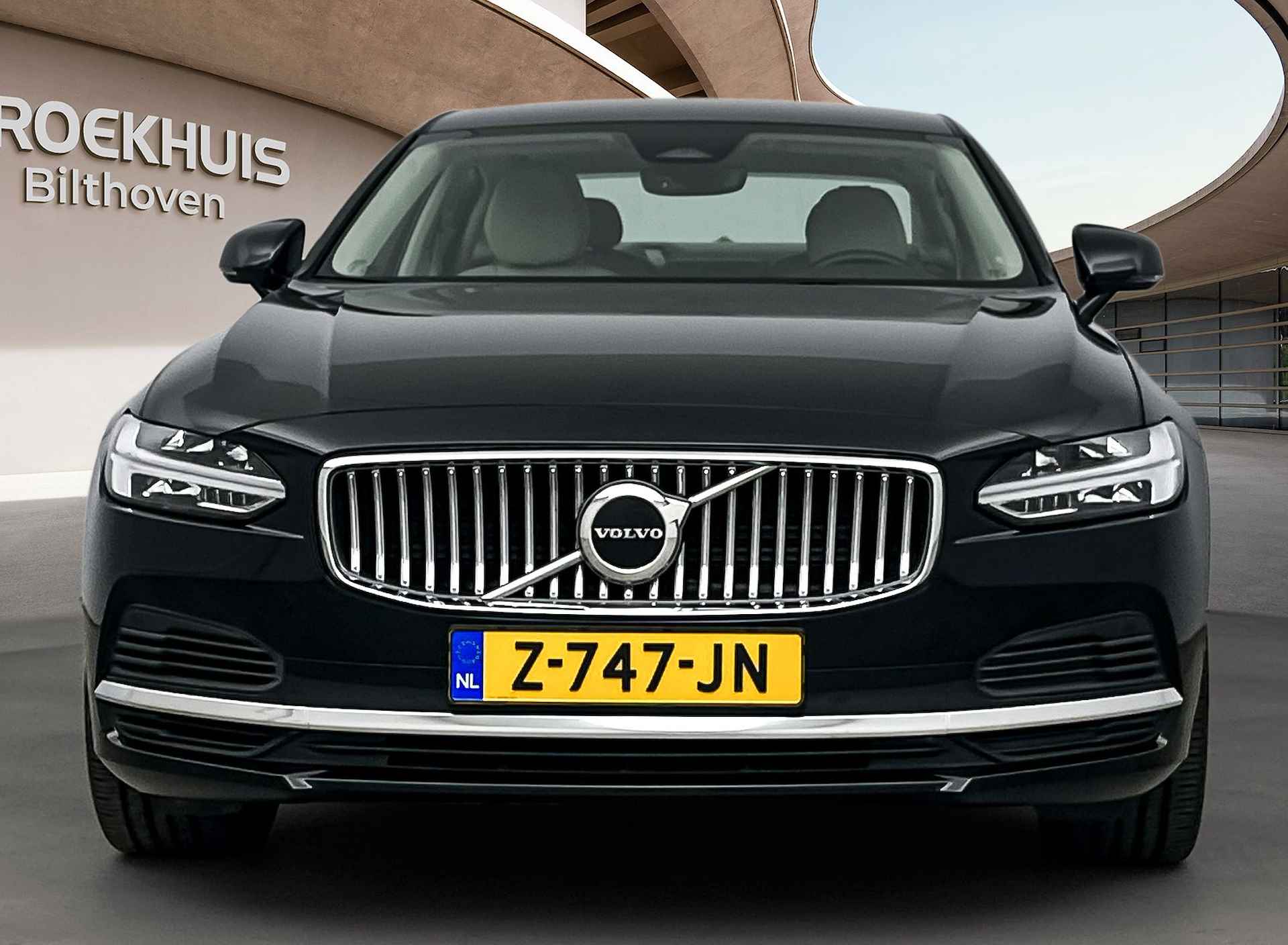 Volvo S90 T8 Plus Bright | Luchtvering | 21" | Stoelventilatie | Gelamineerd Glas | Adaptive Cruise | Trekhaak | BLIS - 6/29