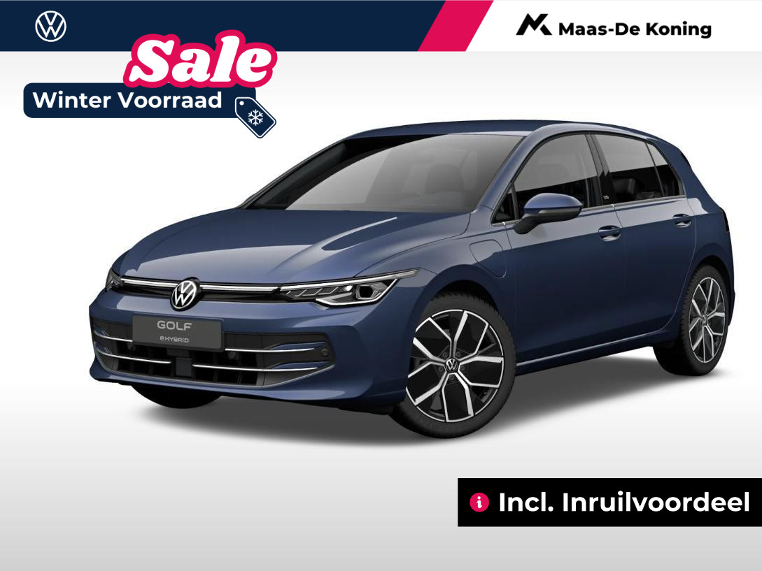 Volkswagen Golf 50 Edition 1.5 eHybrid 204 pk 6 versn. DSG · Achteruitrijcamera ·  Trekhaak ·Incl. inruilvoordeel ·