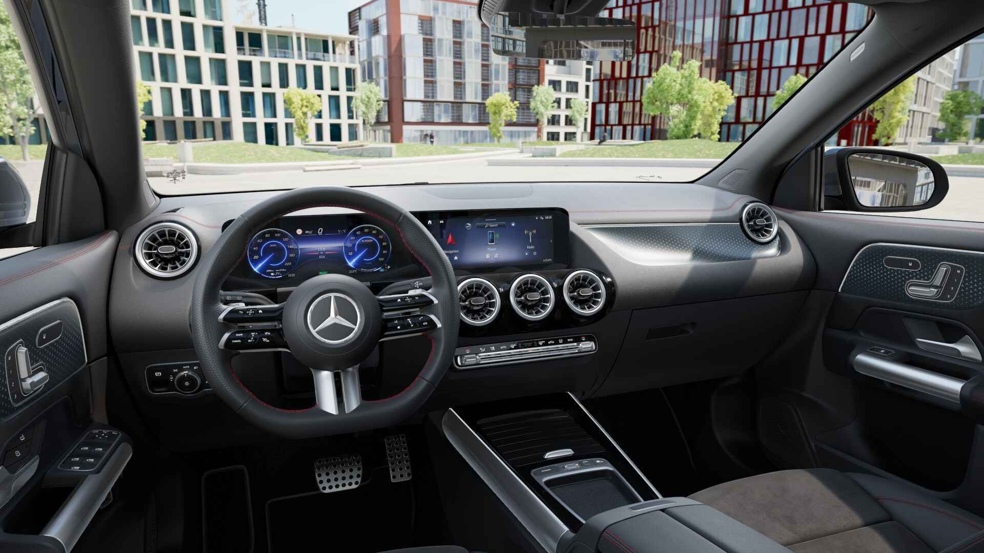 Mercedes-Benz EQA 250+ AMG Line 71 kWh | Achteruitrijcamera | smartphone-integratie | Panoramaschuifdak | Keyless go | Nightpakket | - 6/15