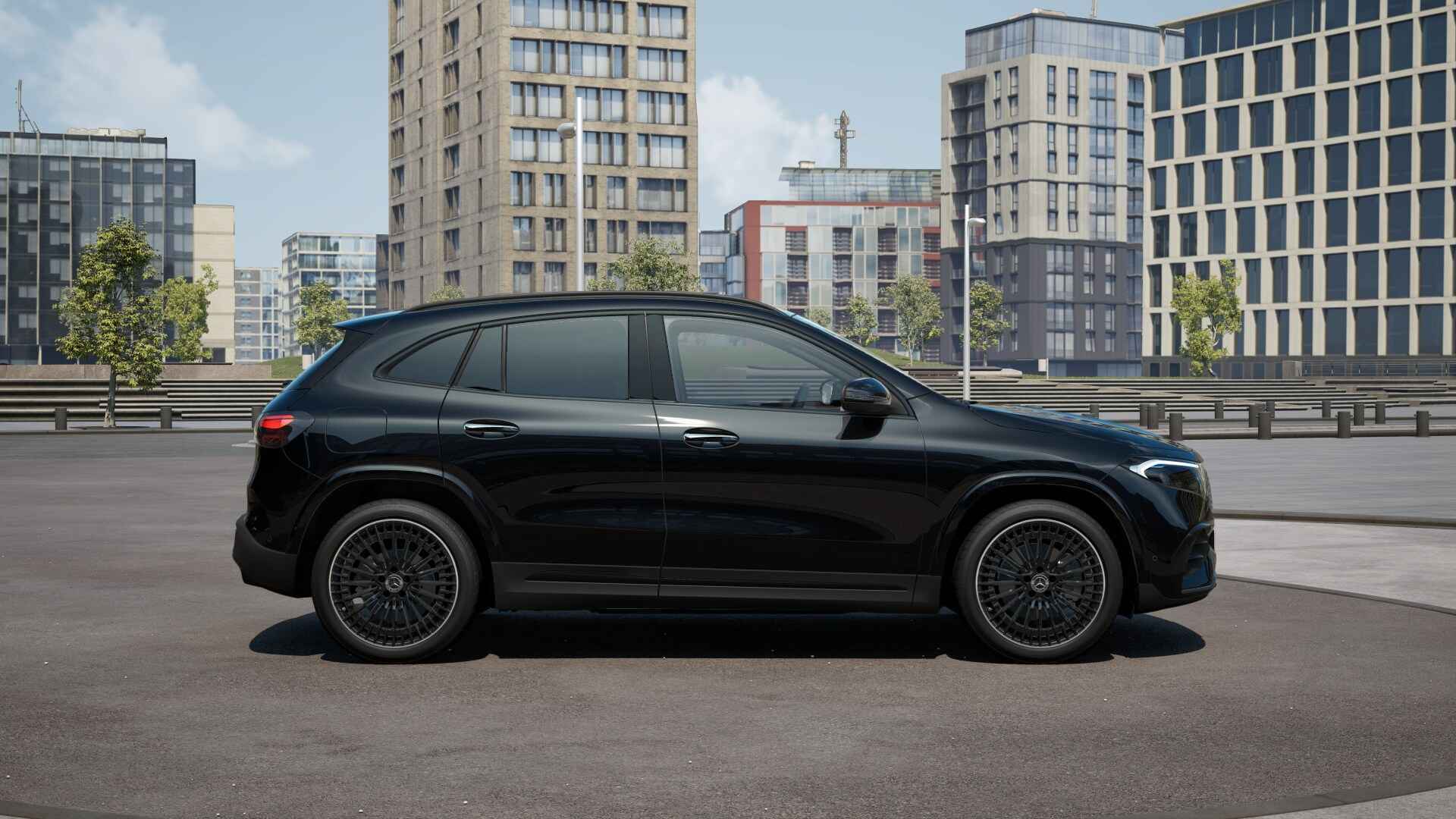 Mercedes-Benz EQA 250+ AMG Line 71 kWh | Achteruitrijcamera | smartphone-integratie | Panoramaschuifdak | Keyless go | Nightpakket | - 10/15