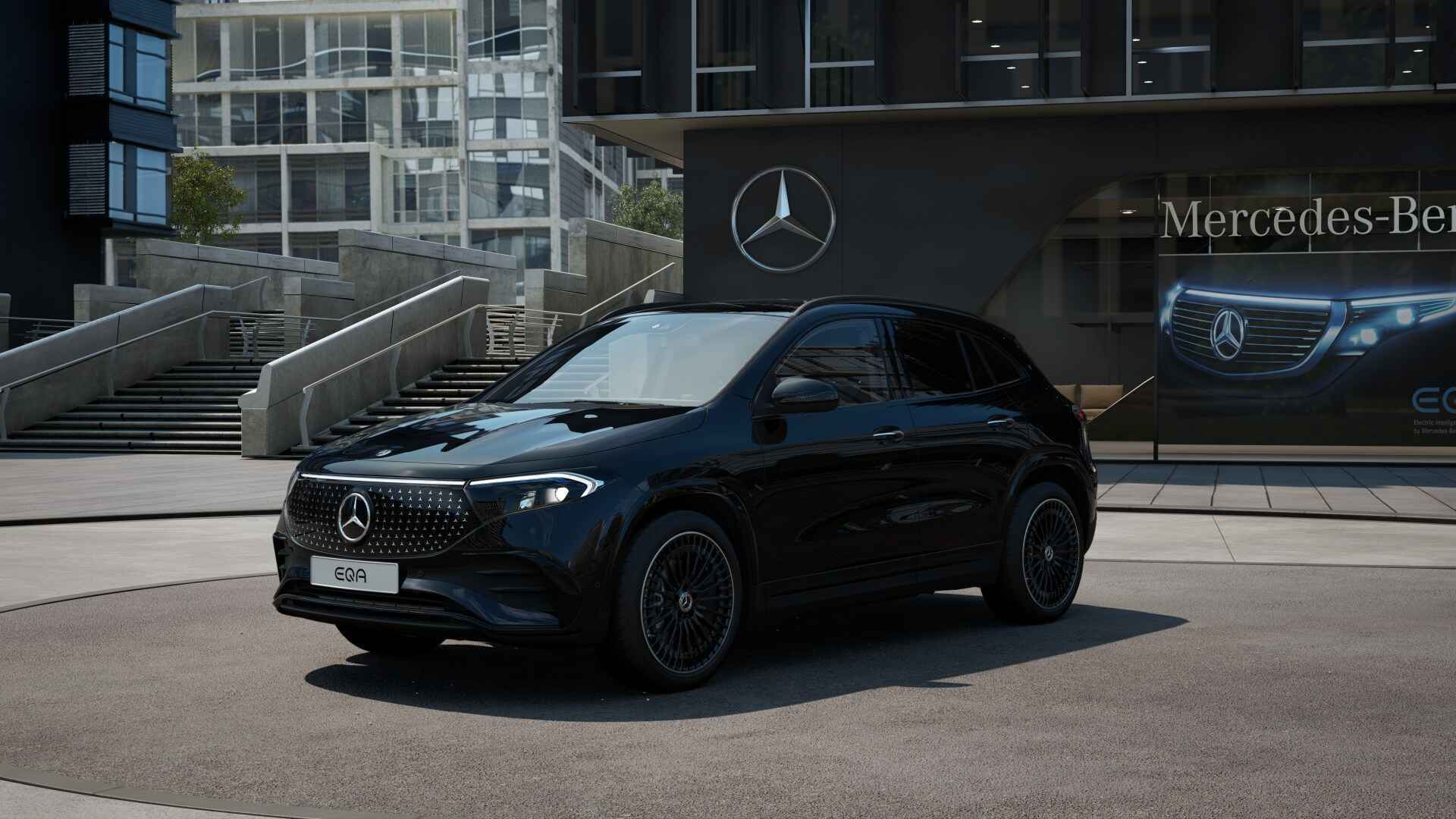 Mercedes-Benz EQA 250+ AMG Line 71 kWh | Achteruitrijcamera | smartphone-integratie | Panoramaschuifdak | Keyless go | Nightpakket | - 15/15