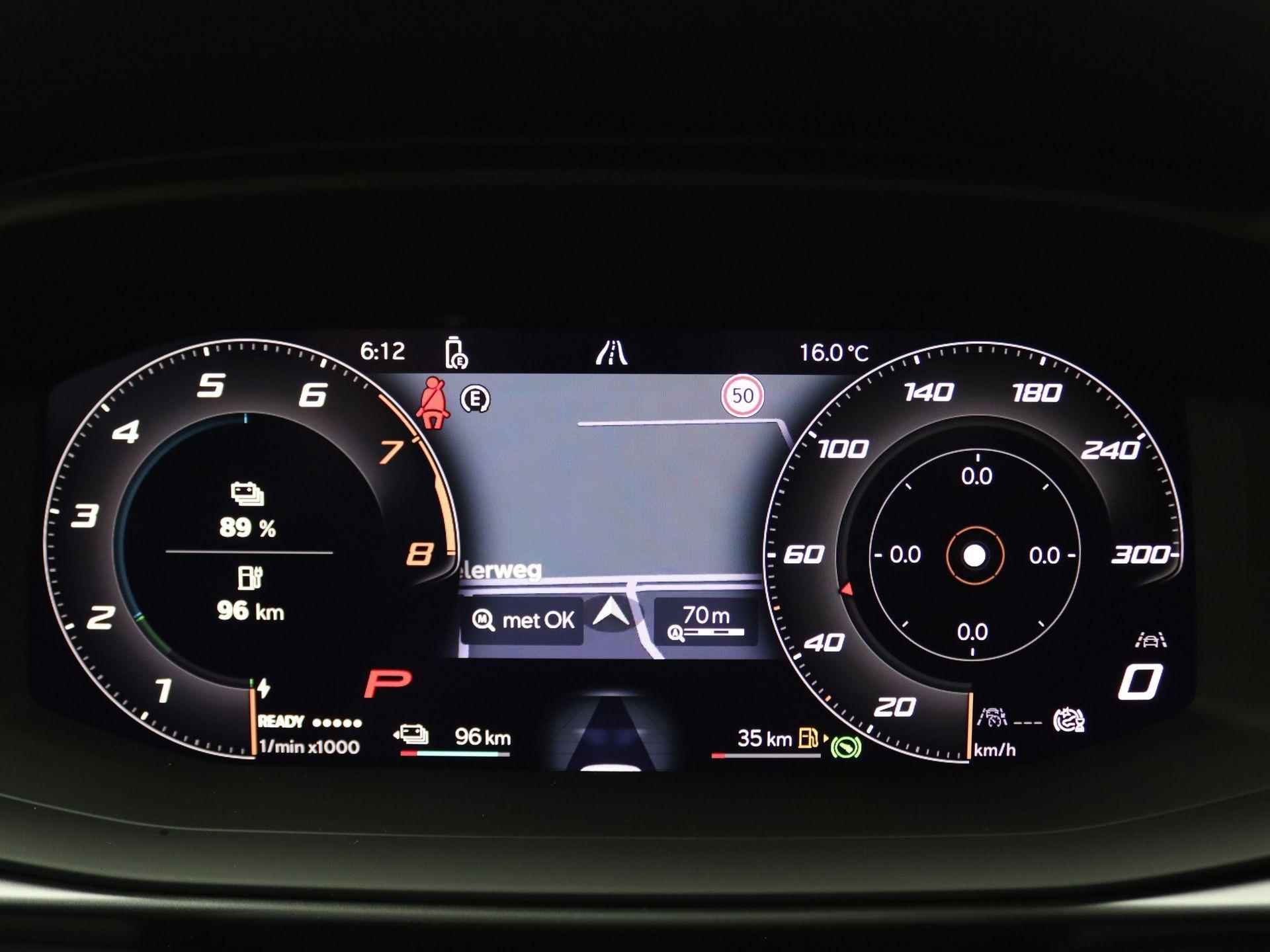 CUPRA Terramar 1.5 TSI e-Hybrid VZ Performance 272PK DSG matrix led, trekhaak, Sennheiser audio, 360gr. camera, head-up display, alarm, schuif-kanteldak, winterpakket, adaptive cruise met travel assist, side assist, virtual pedal, keyless, 20" lichtmetaal - 6/62