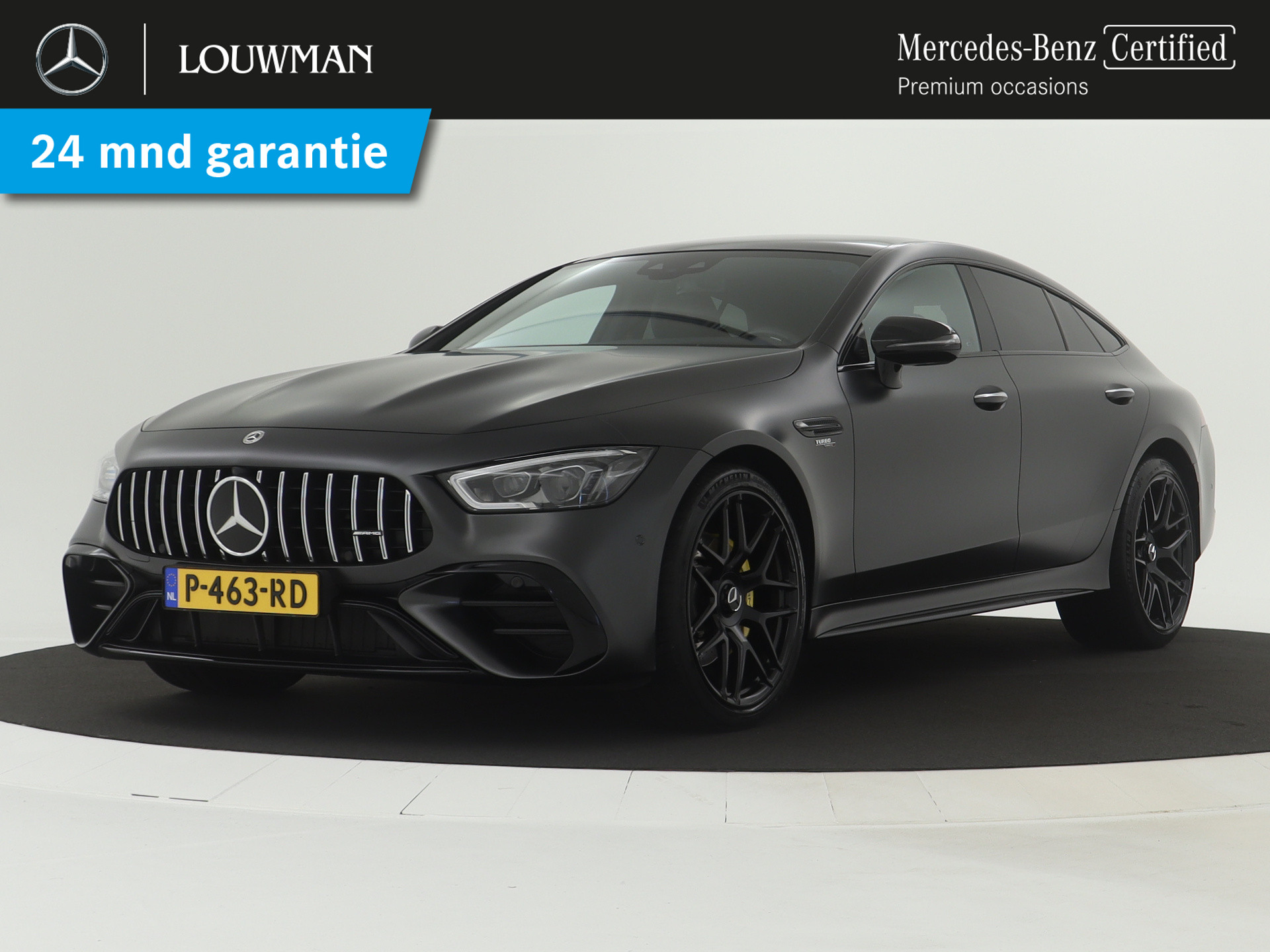 Mercedes-Benz AMG GT 4-Door Coupe AMG 53 4MATIC+ Premium Plus | Burmester | Panoramadak | Alarm | Elektrische stoelverstelling | Sfeerverlichting | Inclusief 24 maanden Mercedes-Benz Certified garantie voor Europa.