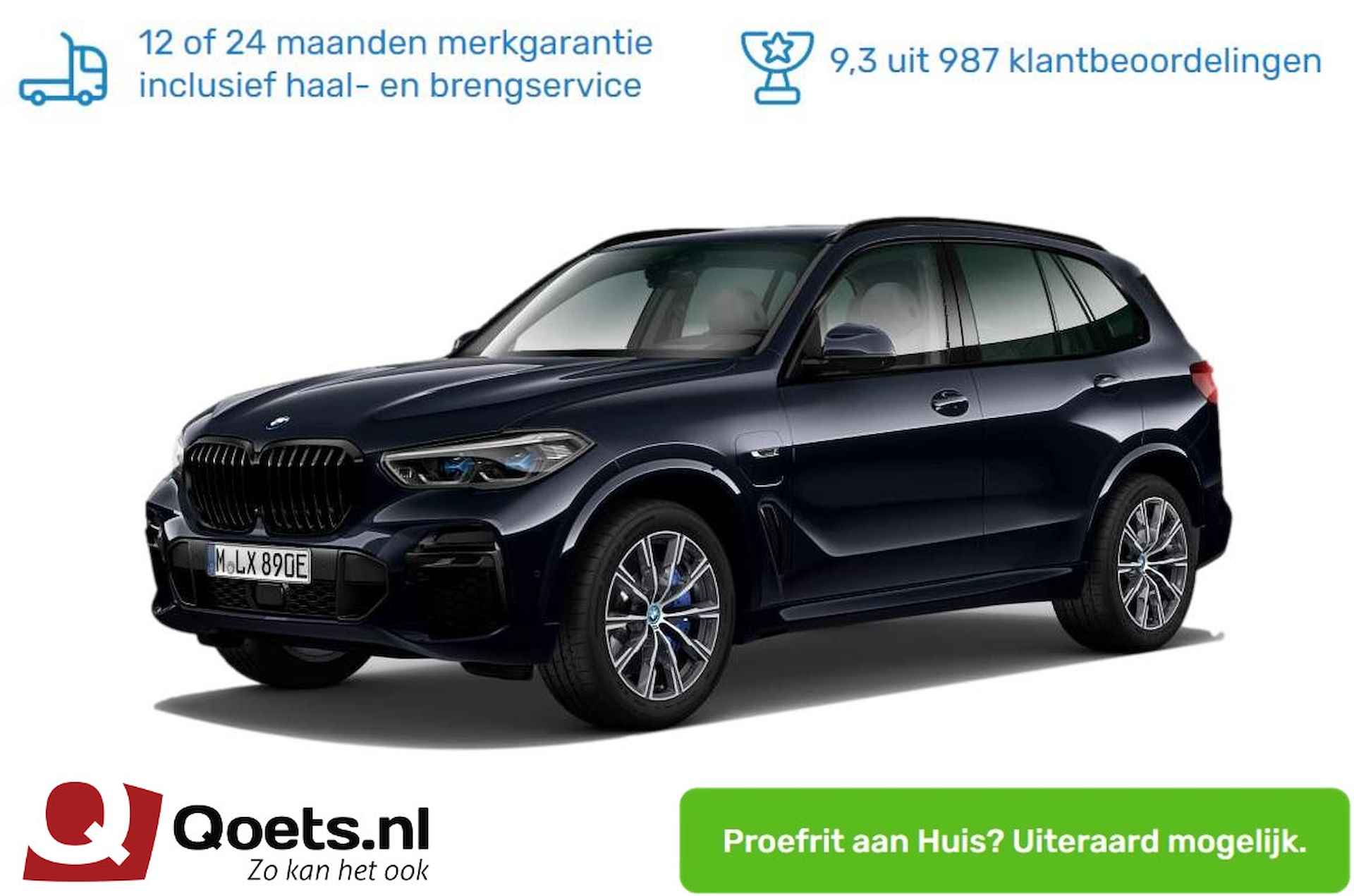 BMW X5 xDrive45e High Executive M Sportpakket - Laserlight - Harman Kardon - Head-Up Display - Driving Assistant Pro - Parking Assistant Plus - Gesture Control - 1/8