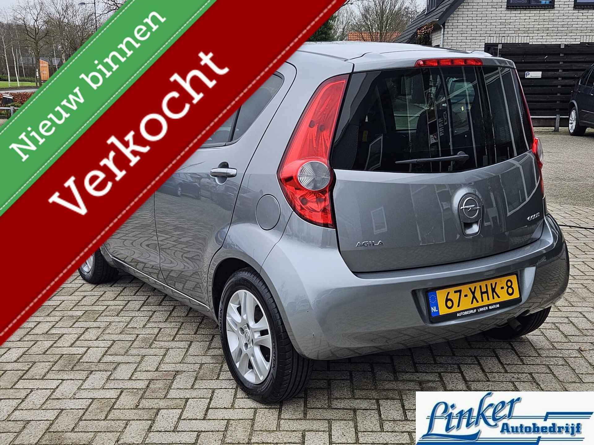 Opel Agila 1.0 Edition AIRCO CRUISE LMV GEEN AFLEVERKOSTEN - 4/23