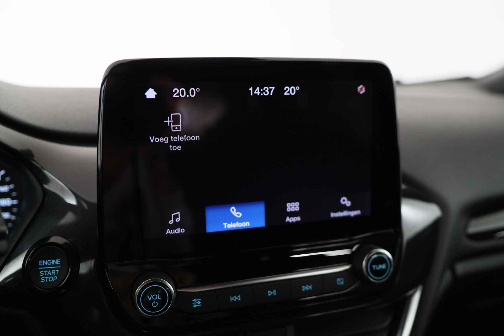 Ford Fiesta 1.0 EcoBoost Hybrid 125pk ST-Line | Automaat | Navi by App | Clima | Cruise | Winter pack | Led | Parkeersensoren | - 12/32