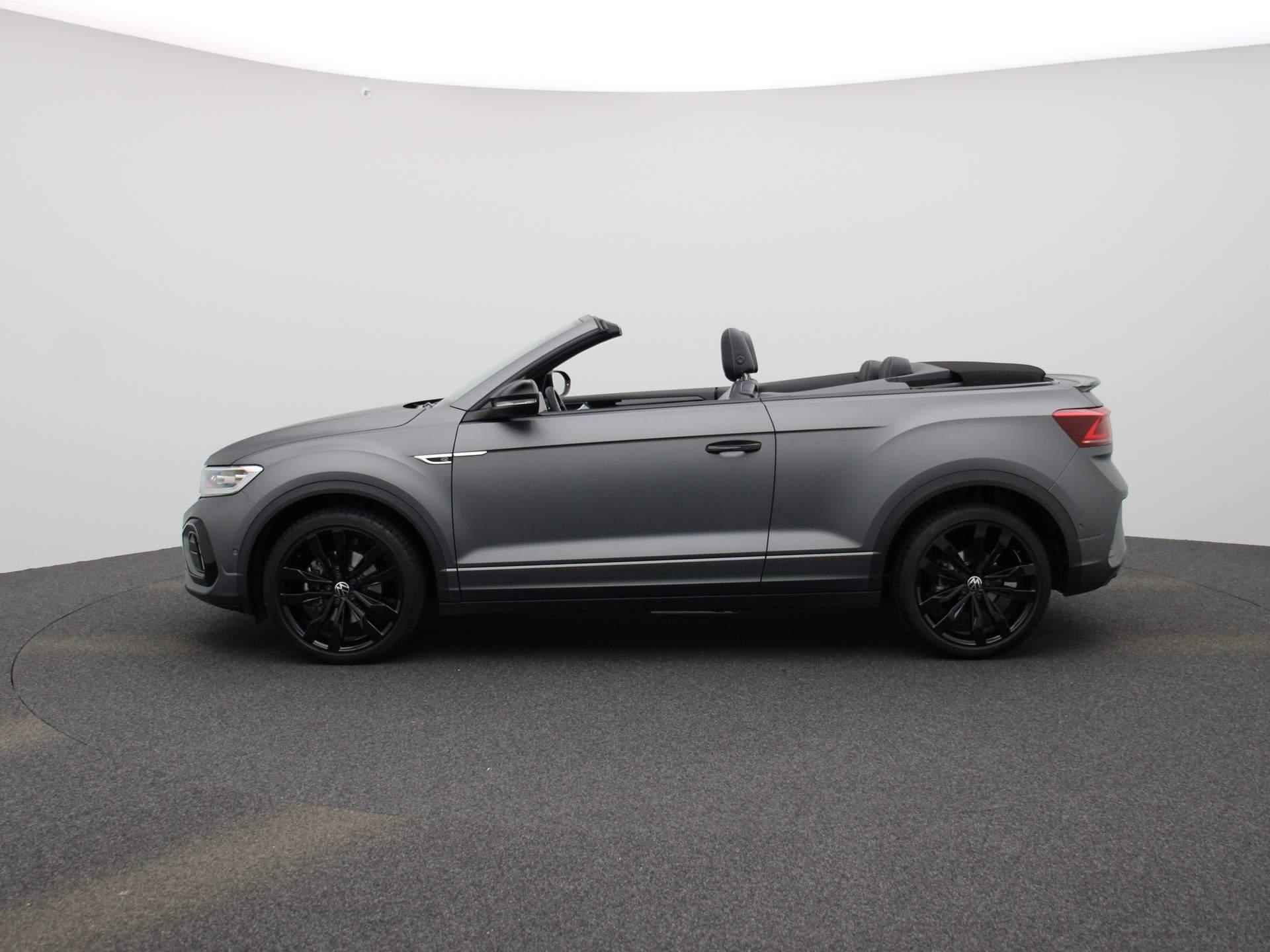 Volkswagen T-Roc Cabrio 1.5 TSI R-Line Edition Grey 150 PK DSG | Automaat | Indium Gray Matte Special | Apple Carplay | Achteruitrijcamera | LED+ Verlichting | Digital Cockpit Pro | Stoelverwarming | Park Assist | Afneembare Trehkaak | - 5/43