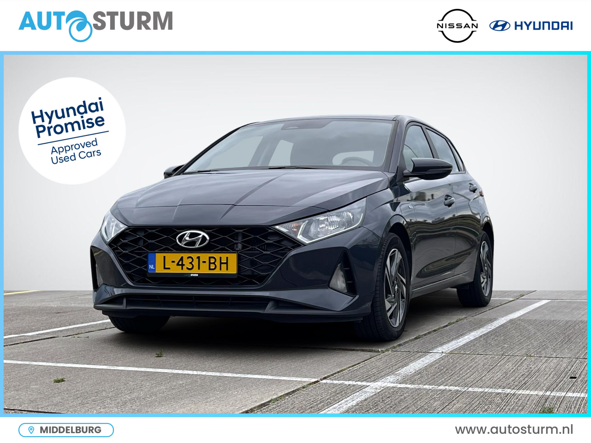 Hyundai i20 1.0 T-GDI Comfort | Apple Carplay/Android Auto | Camera | Dodehoek Detectie | Cruise Control | Airco | Rijklaarprijs! bij viaBOVAG.nl