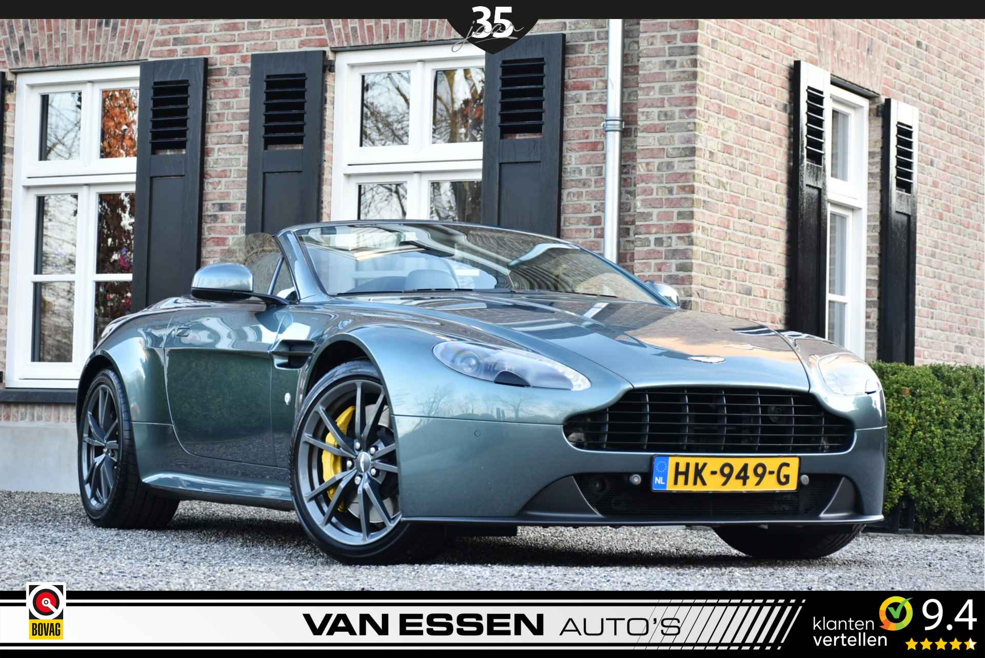 Aston Martin V8 Vantage Roadster 4.7 V8 S Sportshift N430 Alloro Green Volledige Historie! - 3/34