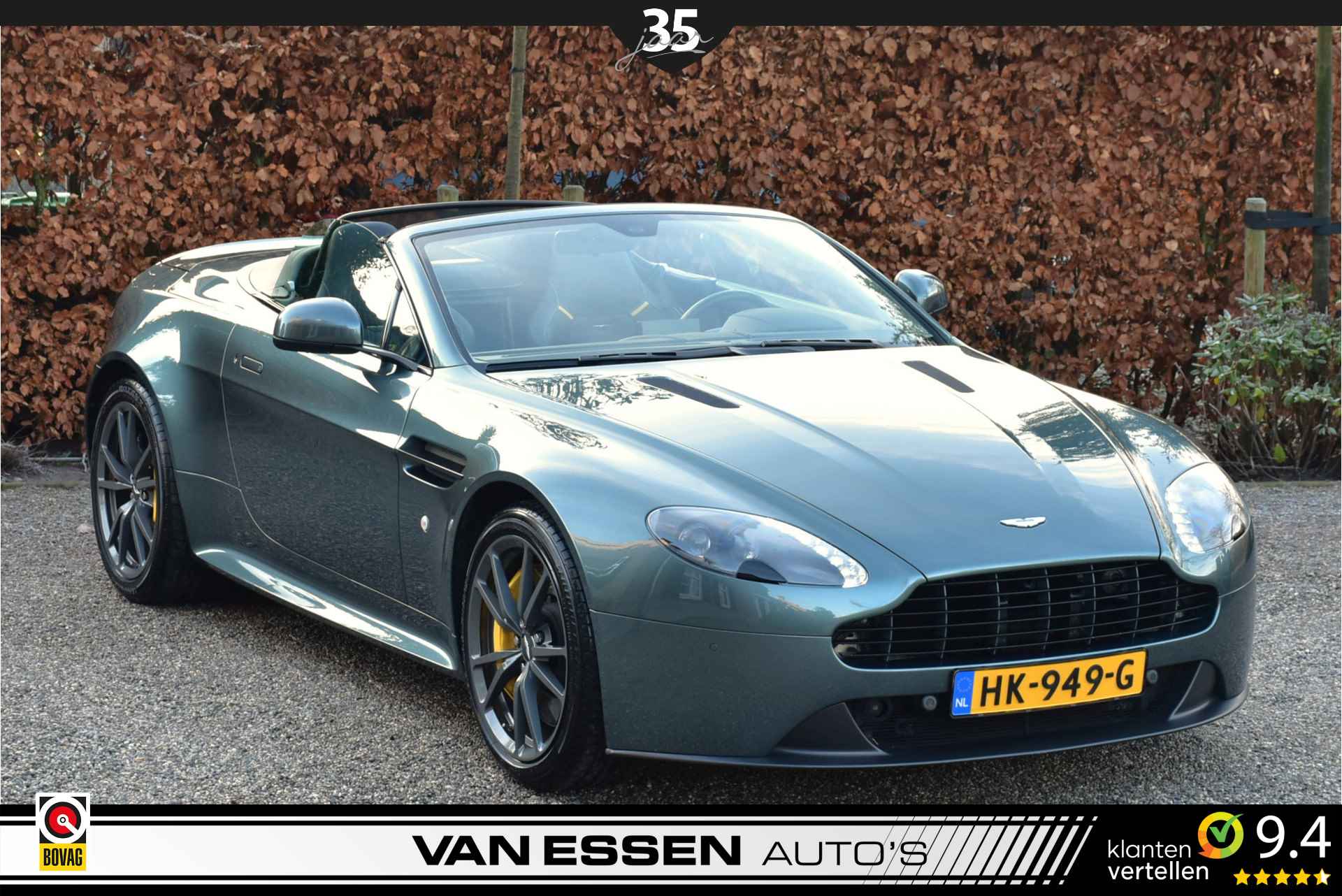 Aston Martin V8 Vantage Roadster 4.7 V8 S Sportshift N430 Alloro Green Volledige Historie! - 6/34