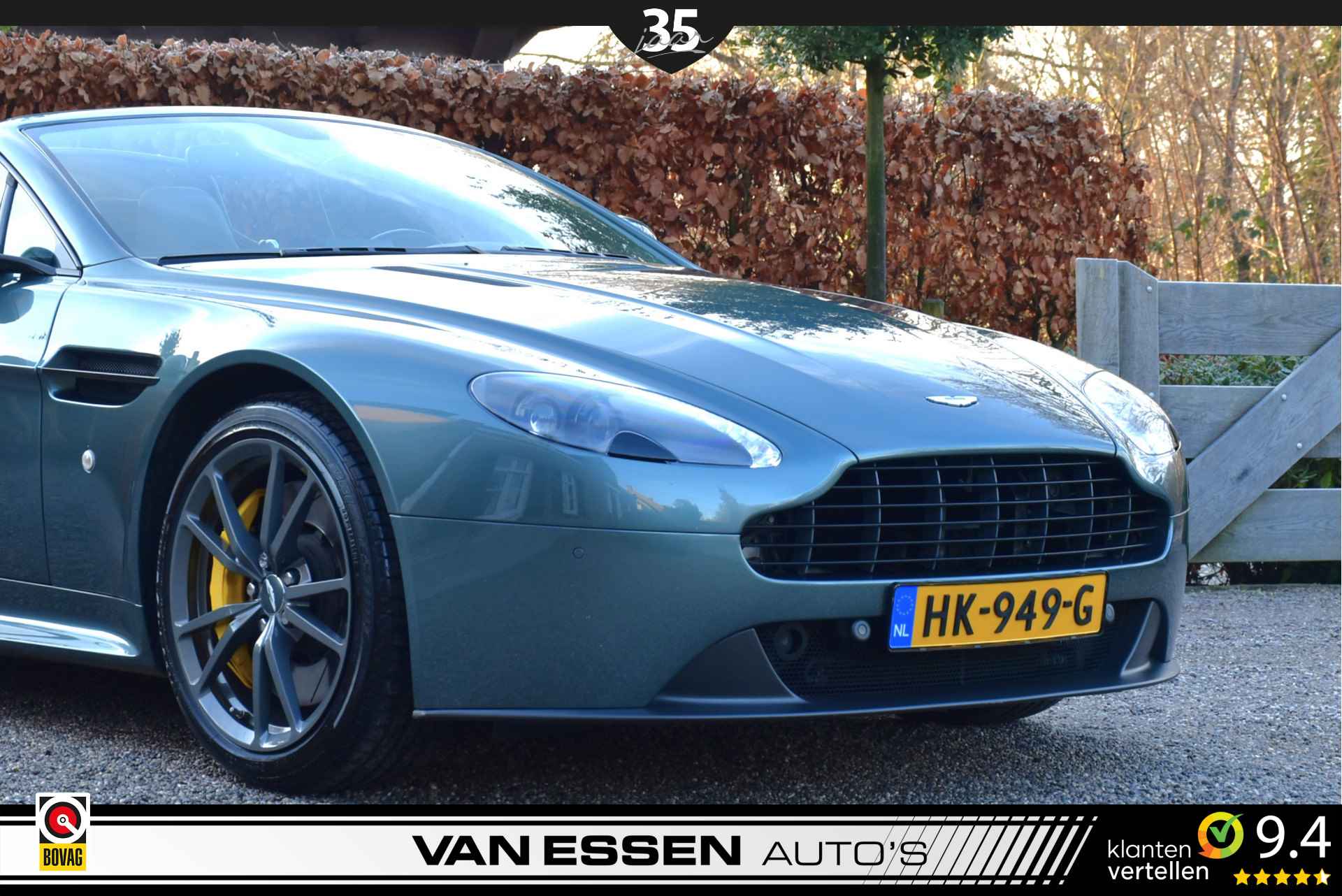 Aston Martin V8 Vantage Roadster 4.7 V8 S Sportshift N430 Alloro Green Volledige Historie! - 9/34