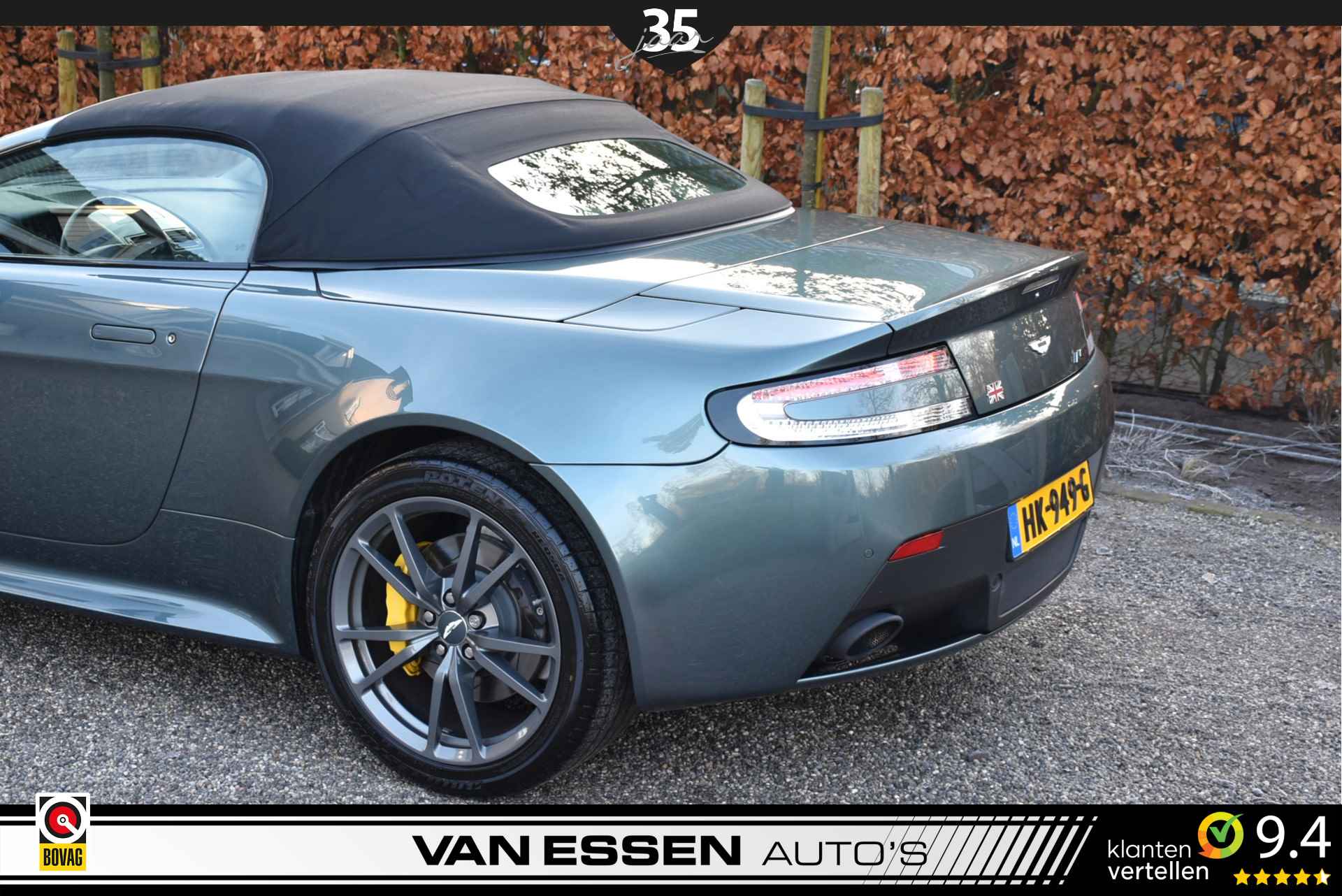 Aston Martin V8 Vantage Roadster 4.7 V8 S Sportshift N430 Alloro Green Volledige Historie! - 23/34