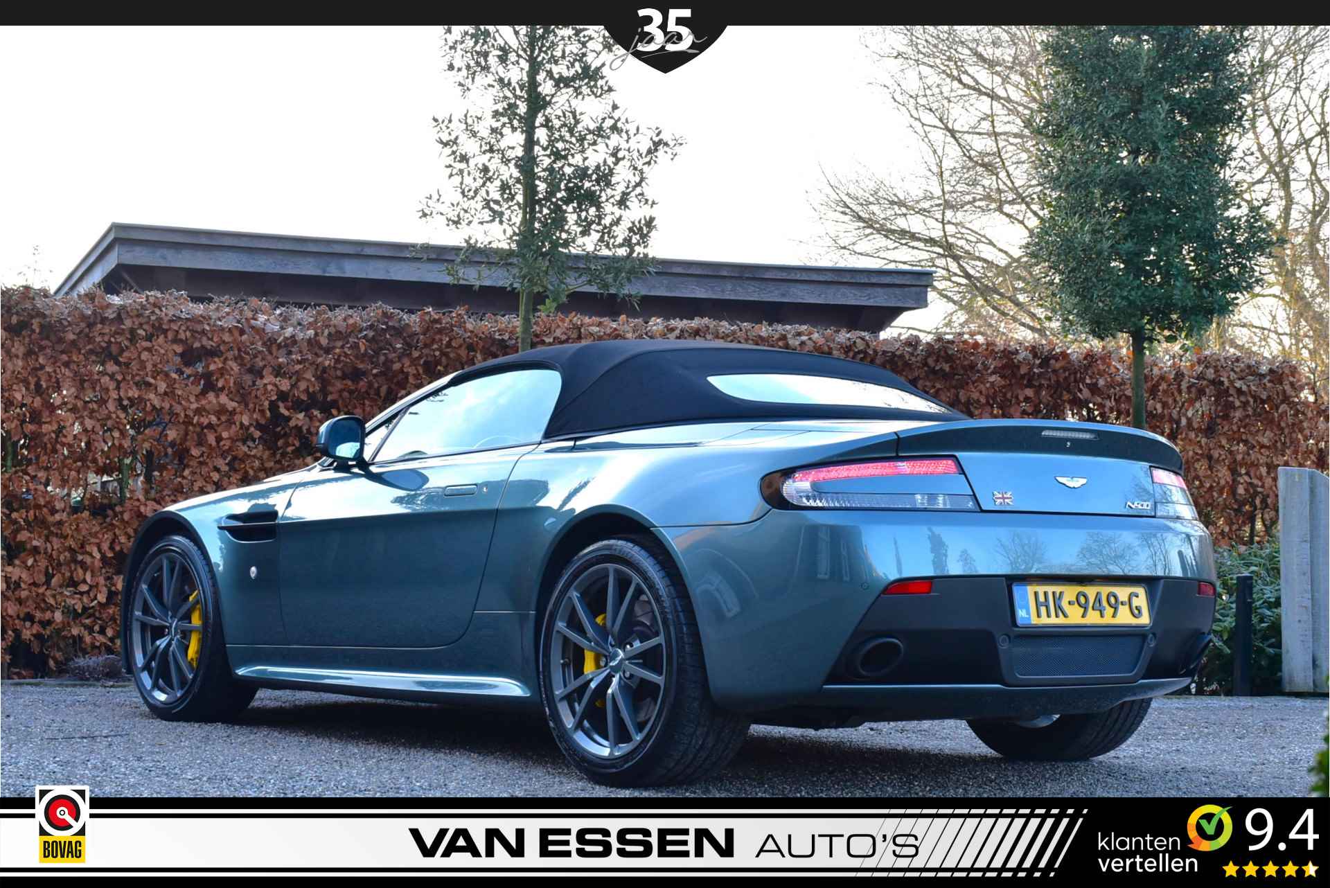 Aston Martin V8 Vantage Roadster 4.7 V8 S Sportshift N430 Alloro Green Volledige Historie! - 29/34