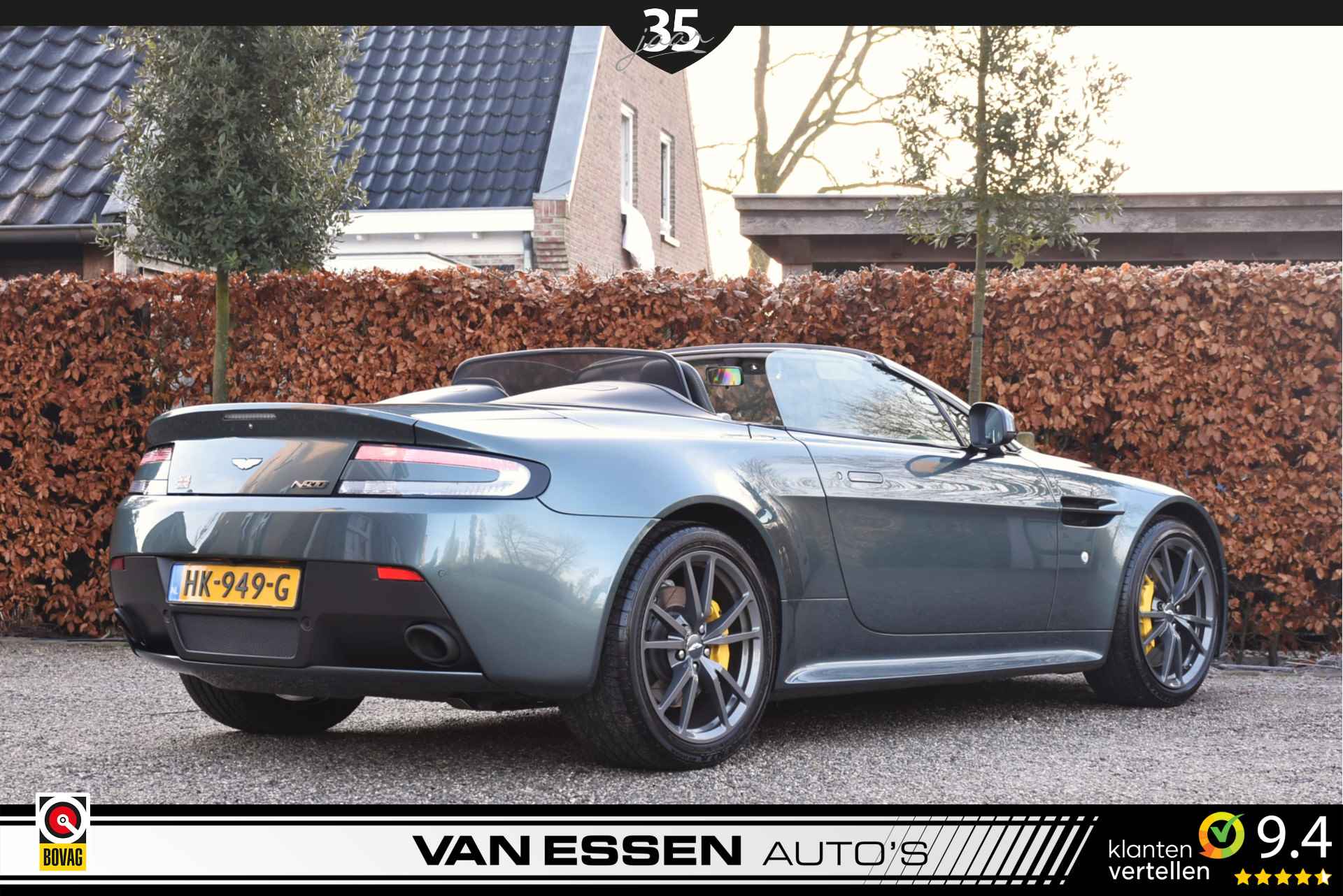 Aston Martin V8 Vantage Roadster 4.7 V8 S Sportshift N430 Alloro Green Volledige Historie! - 30/34