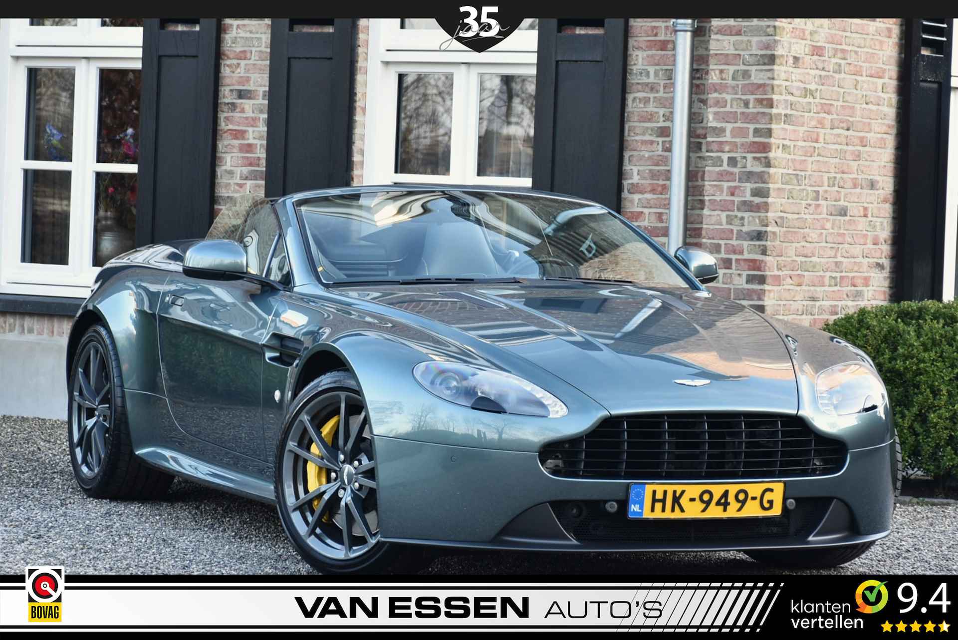 Aston Martin V8 Vantage Roadster 4.7 V8 S Sportshift N430 Alloro Green Volledige Historie! - 33/34