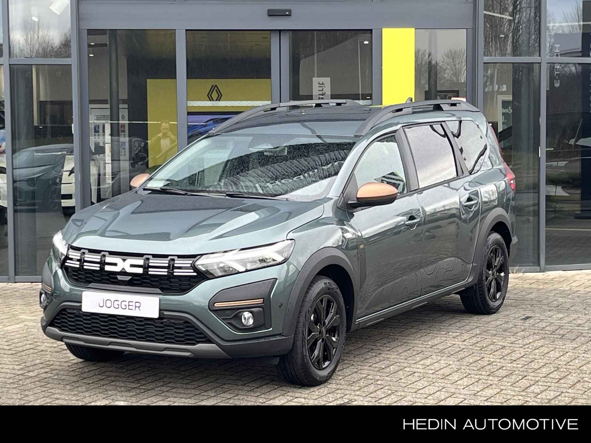 Dacia Jogger 1.6 Hybrid 140 Extreme 7p. 7-persoons | Apple carplay/android auto | Lichtmetalen velgen | Cruise control | Climate control | Elektr. verwarmbare stoelen