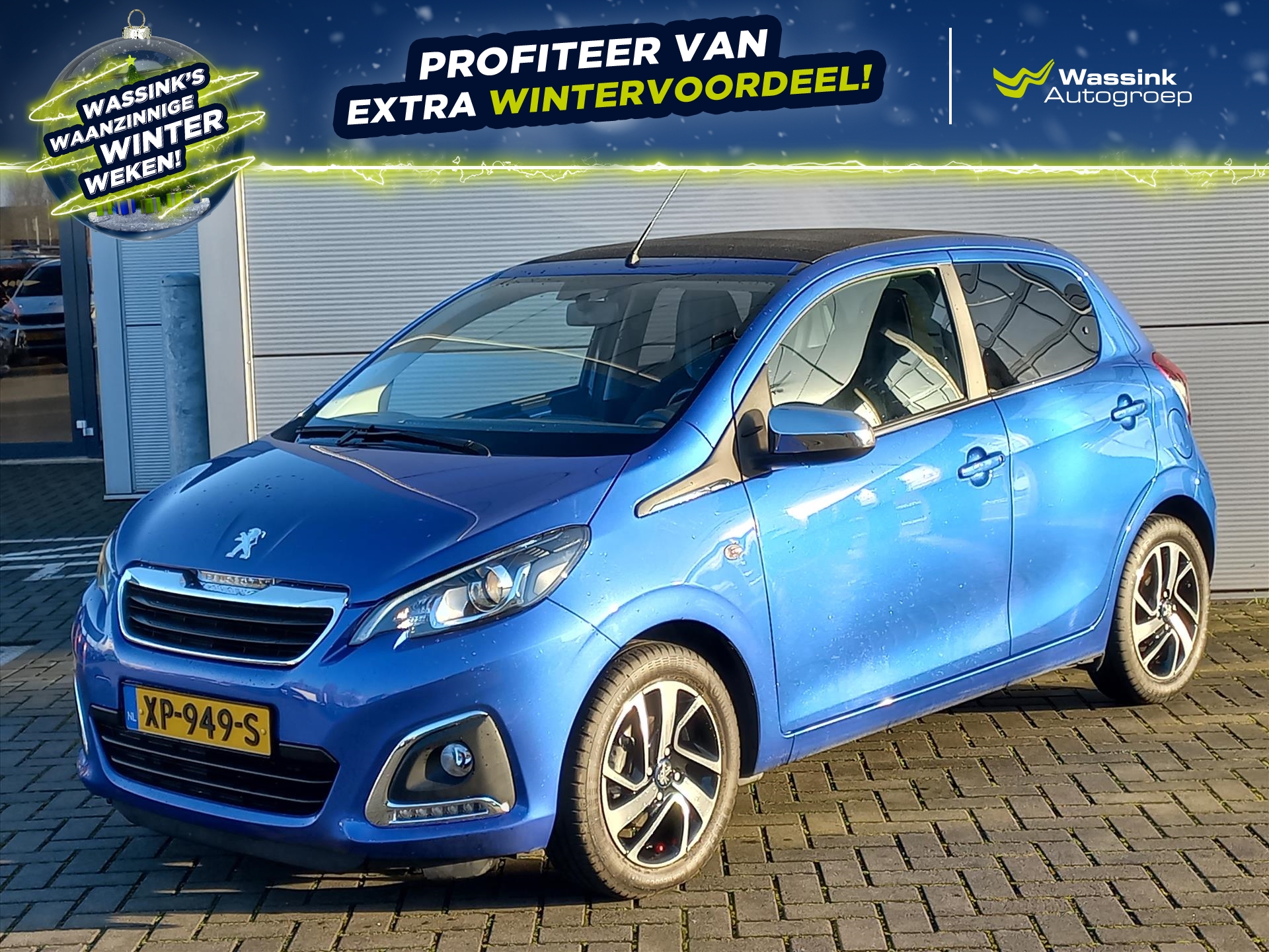 Peugeot 108 1.0 72pk 5drs TOP! Allure | Climate control | Navigatie | Elektrisch vouwdak | Lm velgen | Camera | Apple/Android