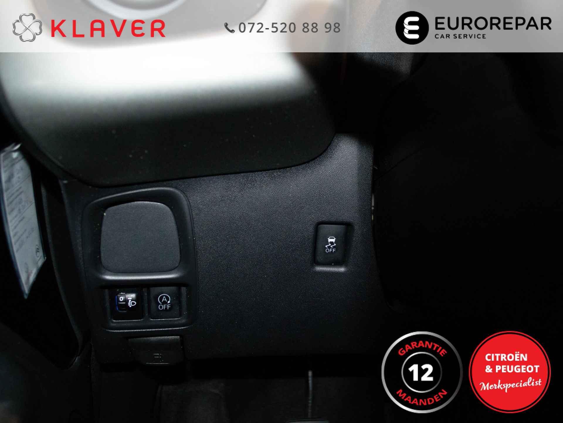 Citroen C1 1.0 e-VTi Feel | Bluetooth | Airco - 19/24