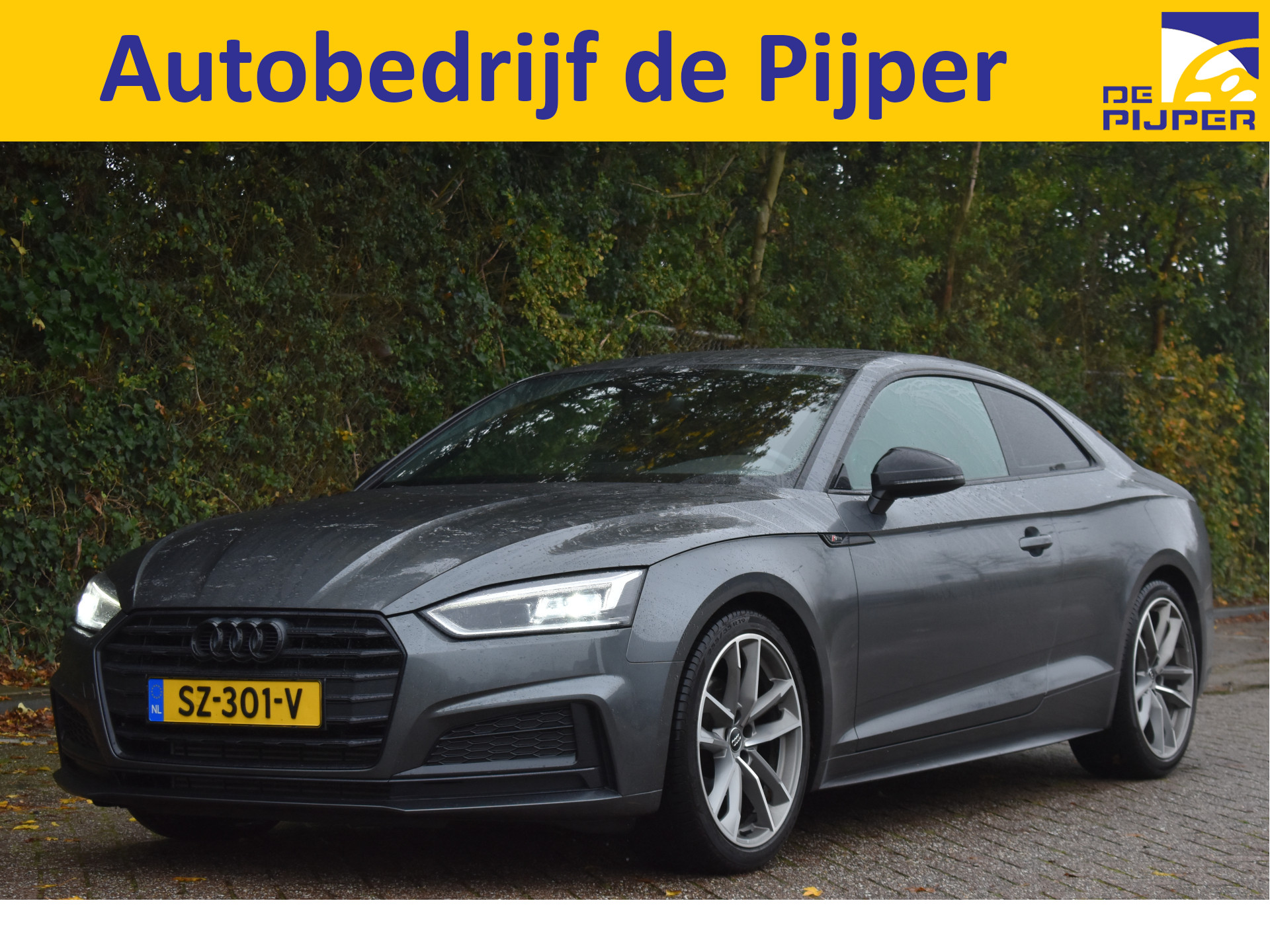 Audi A5 Coupé 2.0 TFSI MHEV 191 PK Sport S-Line Edition | NL-Auto | Navi | Climate Contr | Cruise Contr | Full LED rondom | LM-Velgen | NAP