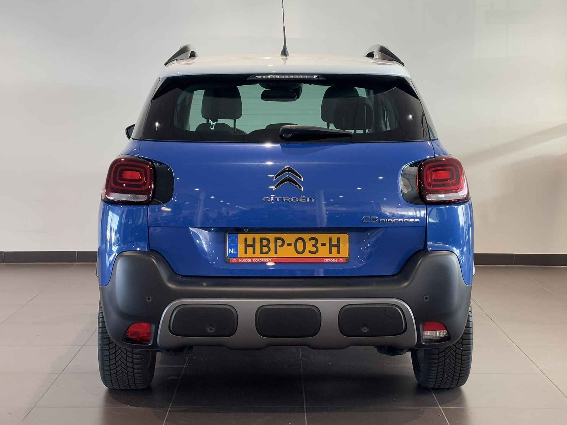 Citroën C3 Aircross SUV Shine Pack 1.2 Turbo 130pk EAT6 AUTOMAAT | CAMERA | NAVI | STOELVERW. | LEDER | KEYLESS ENTRY | HEAD-UP DISPLAY | DAB+ | CLIMA - 7/72