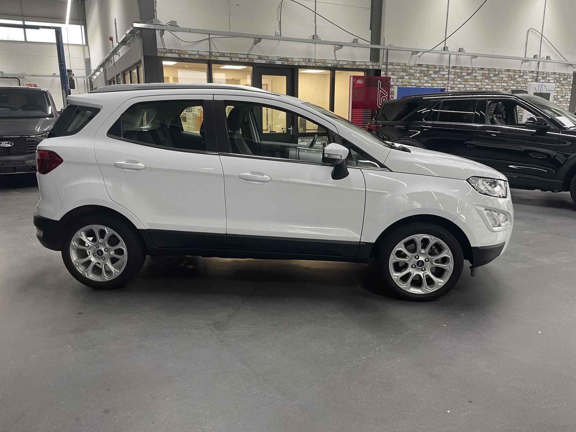 Ford EcoSport 1.0 EcoBoost Titanium | Trekhaak | Navi | Carplay | Leer | - 6/28