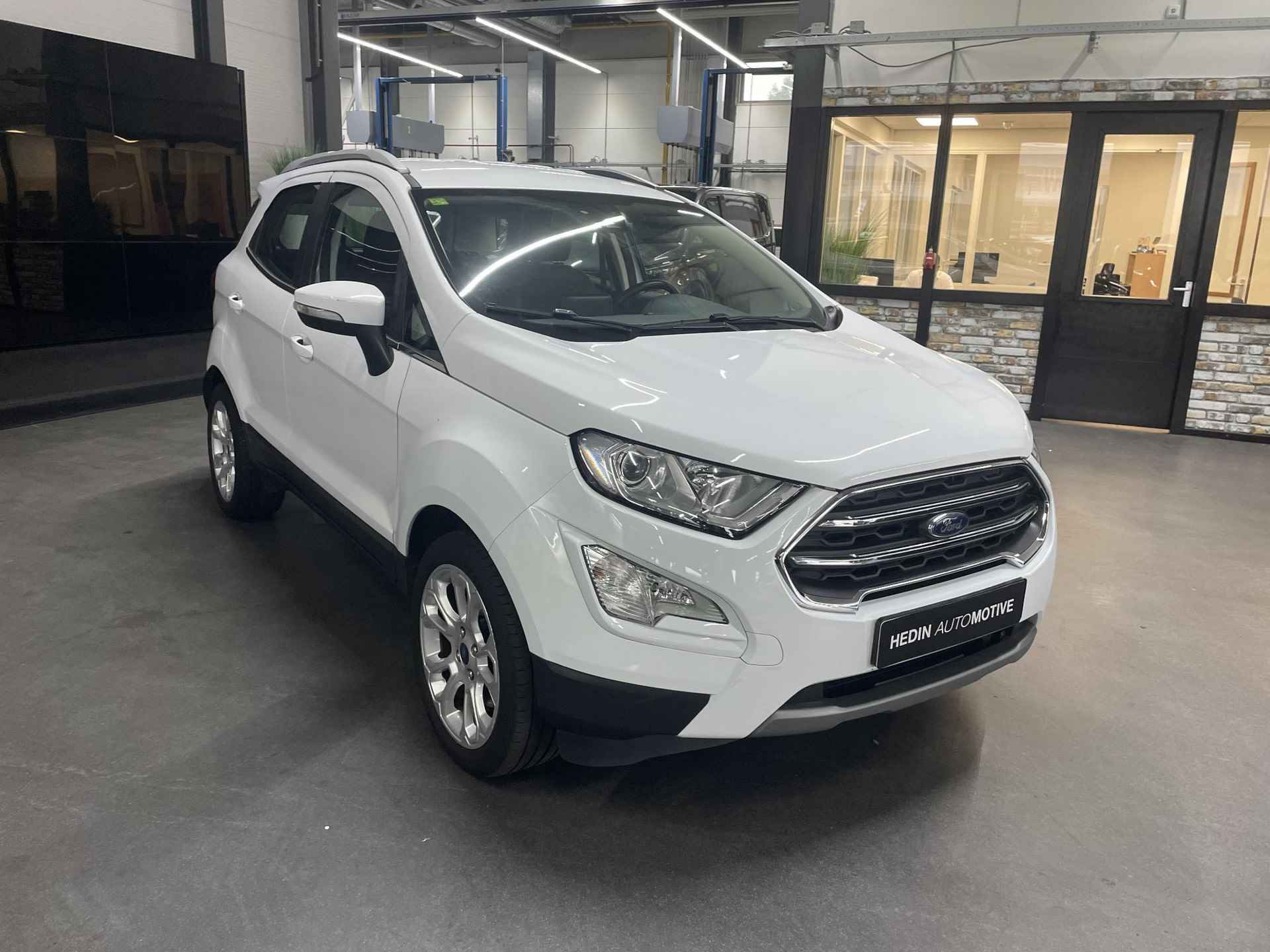 Ford EcoSport 1.0 EcoBoost Titanium | Trekhaak | Navi | Carplay | Leer | - 7/28