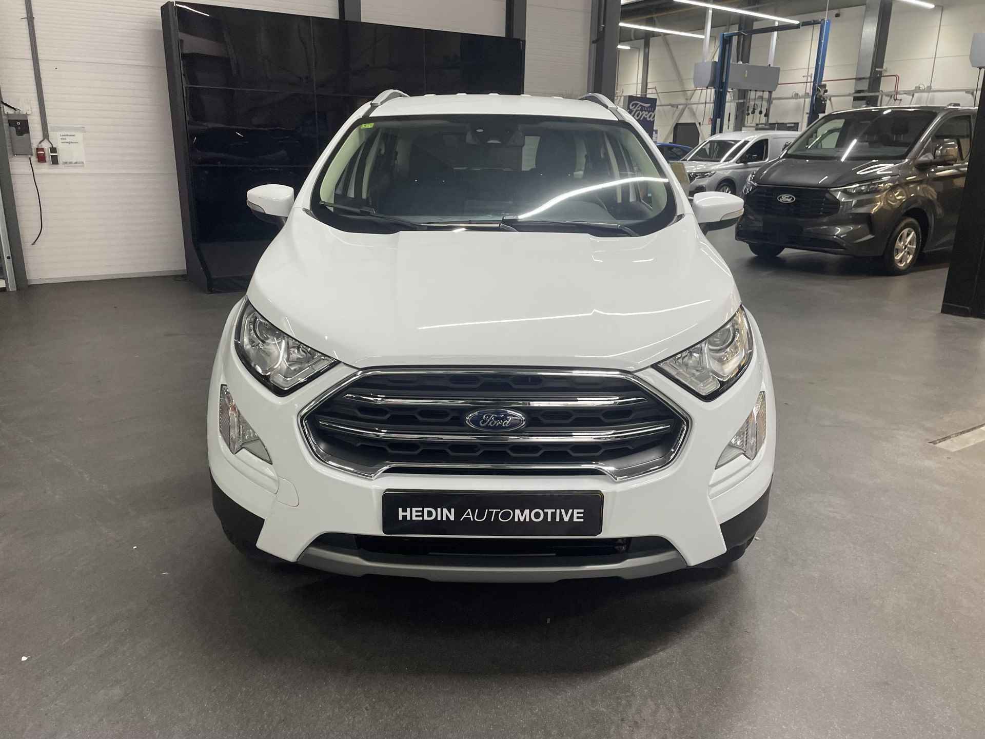 Ford EcoSport 1.0 EcoBoost Titanium | Trekhaak | Navi | Carplay | Leer | - 8/28