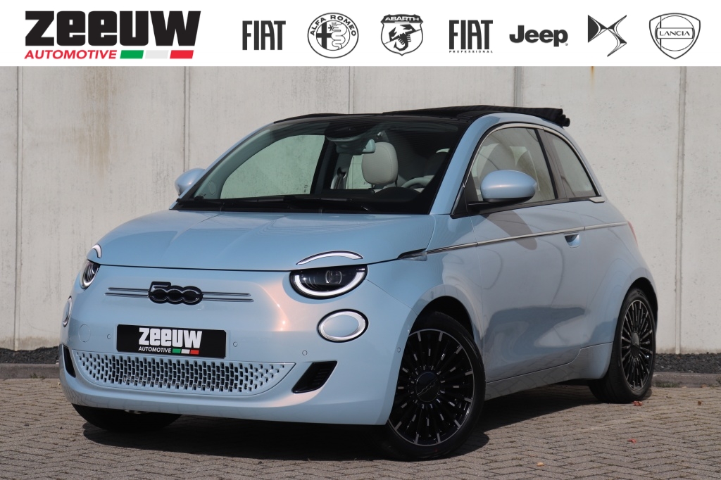 Fiat 500e Cabrio La Prima 42 kWh | Technology | Winter | 17"