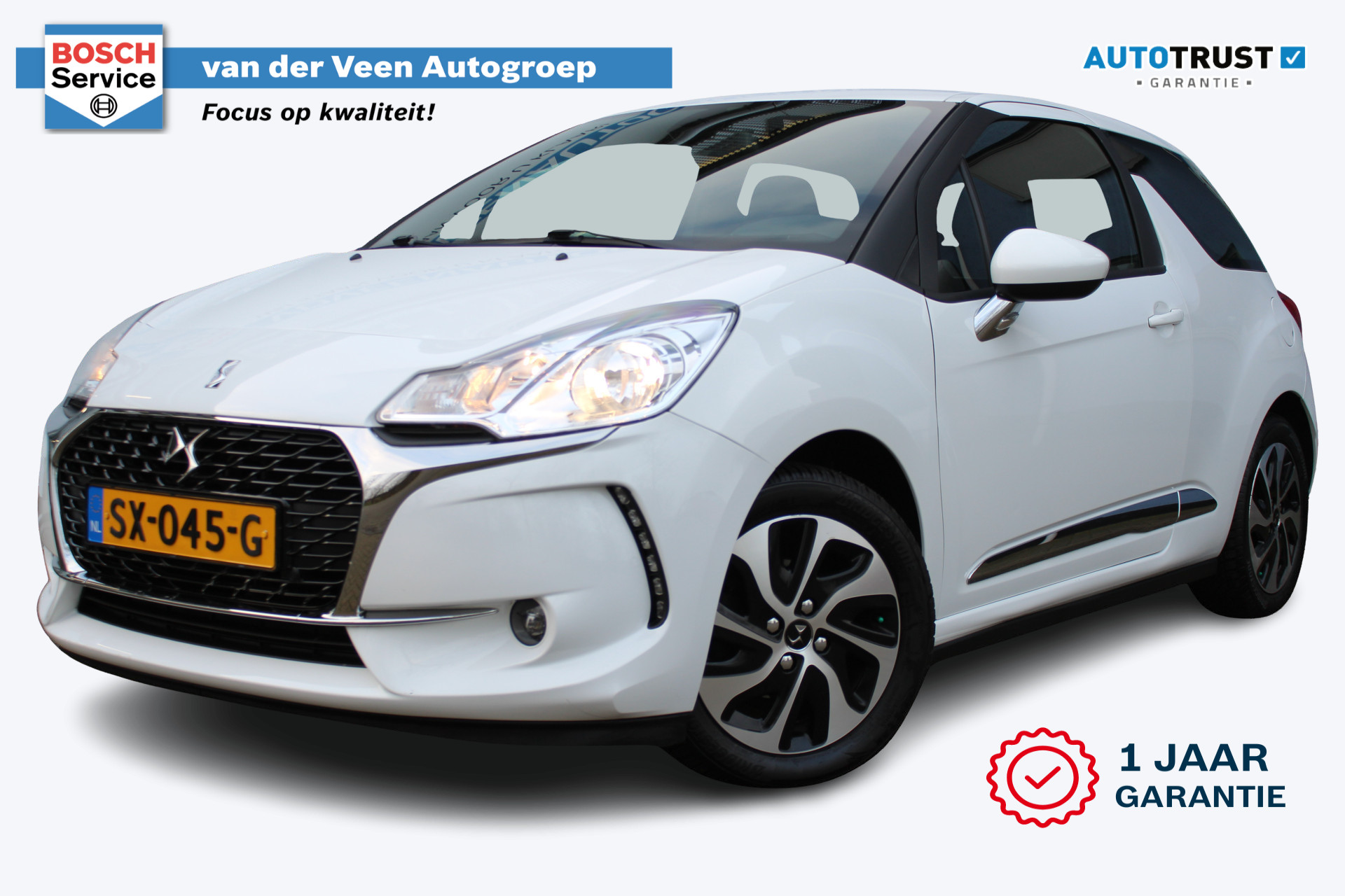 DS DS 3 1.2 PureTech Chic | Incl. 12 maanden garantie | Navigatie | Parkeersensoren | Lichtmetalen velgen | Airco