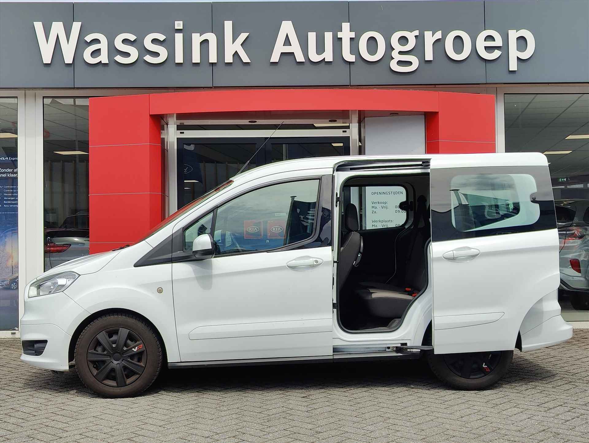 Ford Tourneo Courier 1.0 Ecoboost 100pk |  5 Persoons | Airconditioning | Radio met Bluetooth | Stoelverwarming | slechts 38.000KM | - 4/32