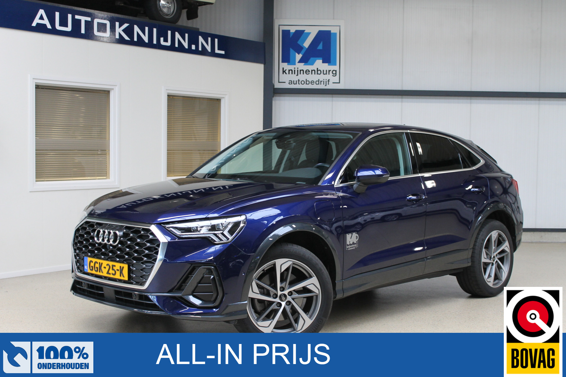 Audi Q3 Sportback 45 TFSIe 245pk S Edition | Fabrieksgarantie | Let op: dit voertuig word door ons zelf gereden, belt u daarom a.u.b. voor een afspraak zodat de auto zeker aanwezig is | 100% (Dealer) onderhouden label | ALL-IN RIJKLAARPIJRS