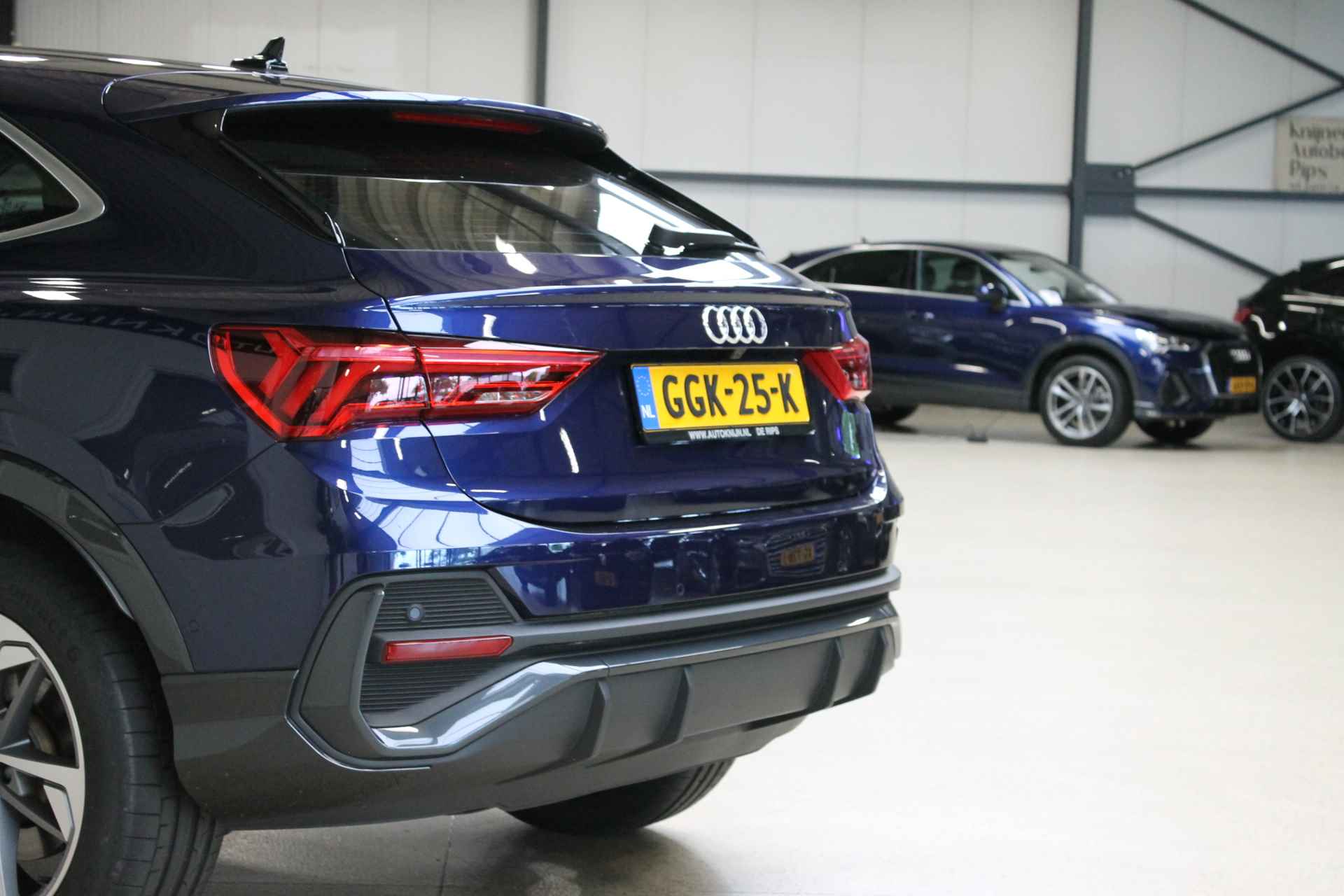 Audi Q3 Sportback 45 TFSIe 245pk S Edition | Fabrieksgarantie | Let op: dit voertuig word door ons zelf gereden, belt u daarom a.u.b. voor een afspraak zodat de auto zeker aanwezig is | 100% (Dealer) onderhouden label | ALL-IN RIJKLAARPIJRS - 9/55