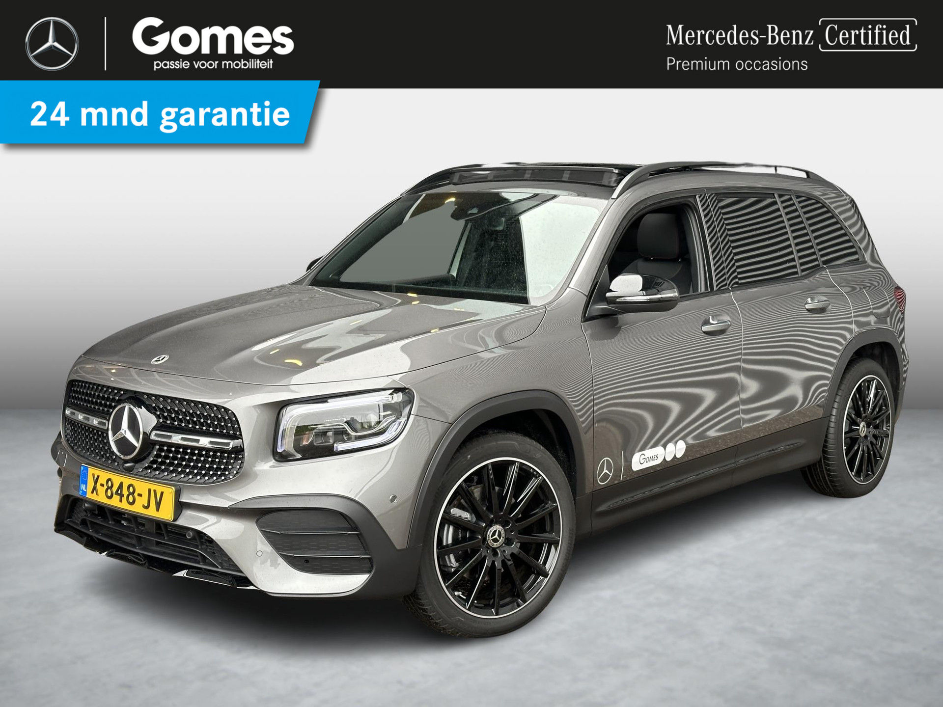 Mercedes-Benz GLB 180 AMG | Panoramadak | Nightpakket | Panoramadak | Achteruitrijcamera | Stoelverwarming | Sfeerverlichting | Dodehoekassistent | Apple & Android Carplay | Showmodel SALE