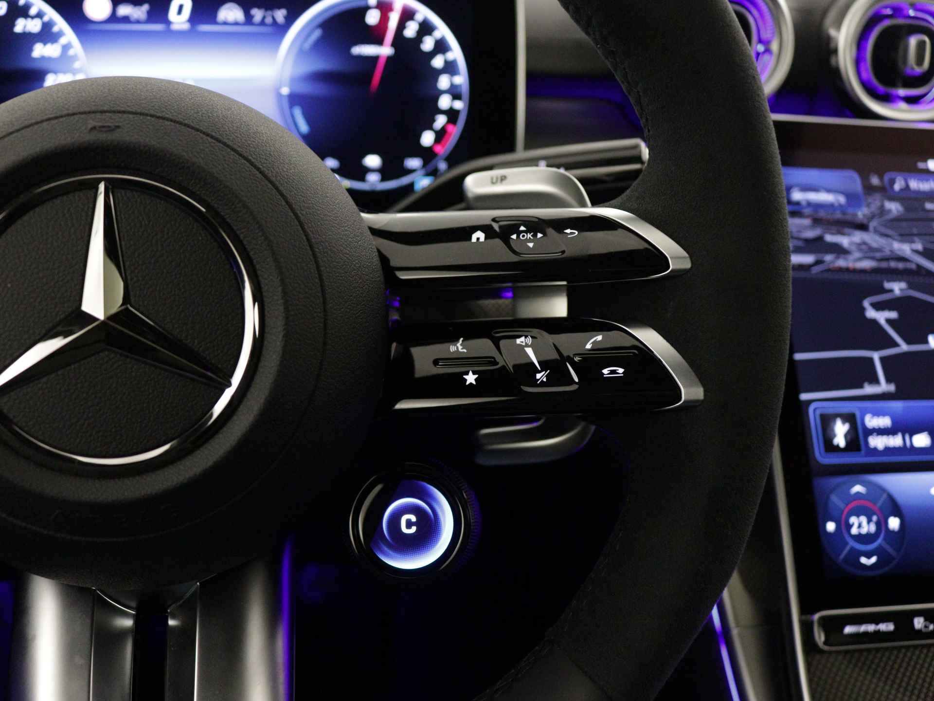 Mercedes-Benz C-Klasse Estate AMG 63 S E Performance | Dashcam | Premium sfeerverlichting | AMG Nightpakket ll | AMG Performance-stoelenpakket High-End |  AMG Aerodynamica pakket | AMG track pace | Burmester® 3D surround sound system | Parkeerpakket met 360°-camera | - 19/43