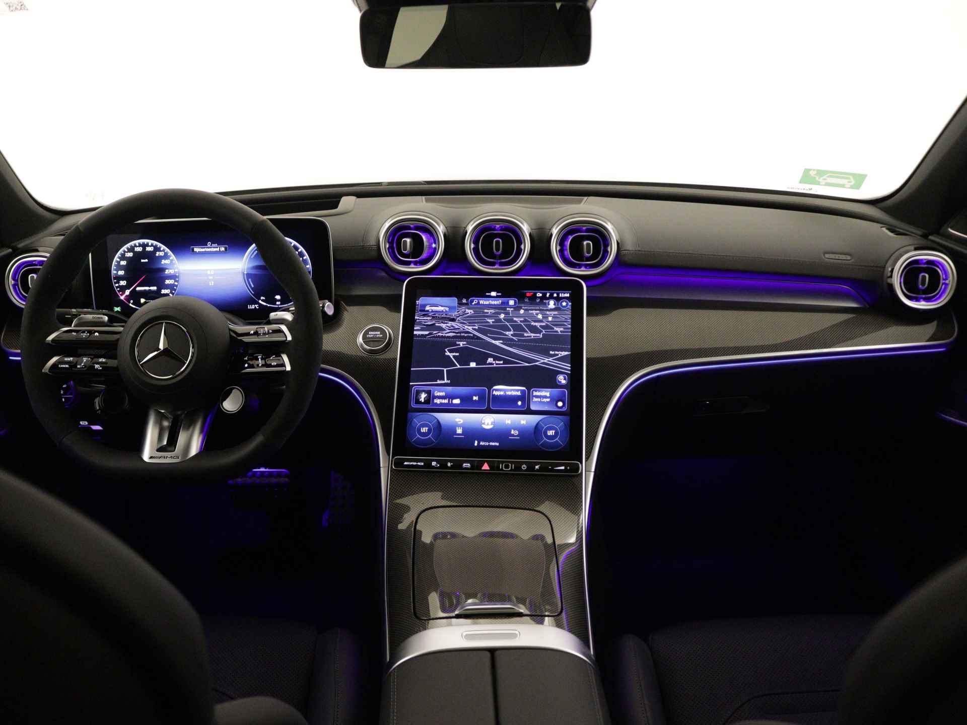 Mercedes-Benz C-Klasse Estate AMG 63 S E Performance | Dashcam | Premium sfeerverlichting | AMG Nightpakket ll | AMG Performance-stoelenpakket High-End |  AMG Aerodynamica pakket | AMG track pace | Burmester® 3D surround sound system | Parkeerpakket met 360°-camera | - 30/43
