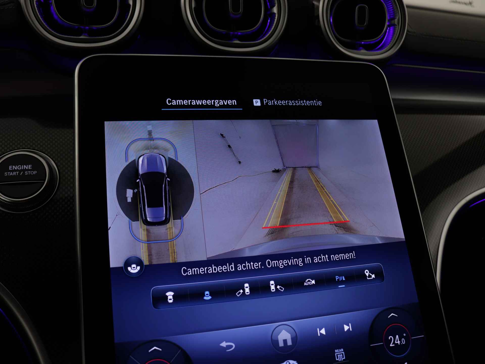 Mercedes-Benz C-Klasse Estate 300 e AMG Line | Nightpakket | Memorypakket | KEYLESS GO-comfortpakket | Verwarmde stoelen vooraan | USB-pakket | Parkeerpakket met 360°-camera | EASY PACK achterklep | DIGITAL LIGHT | - 7/39