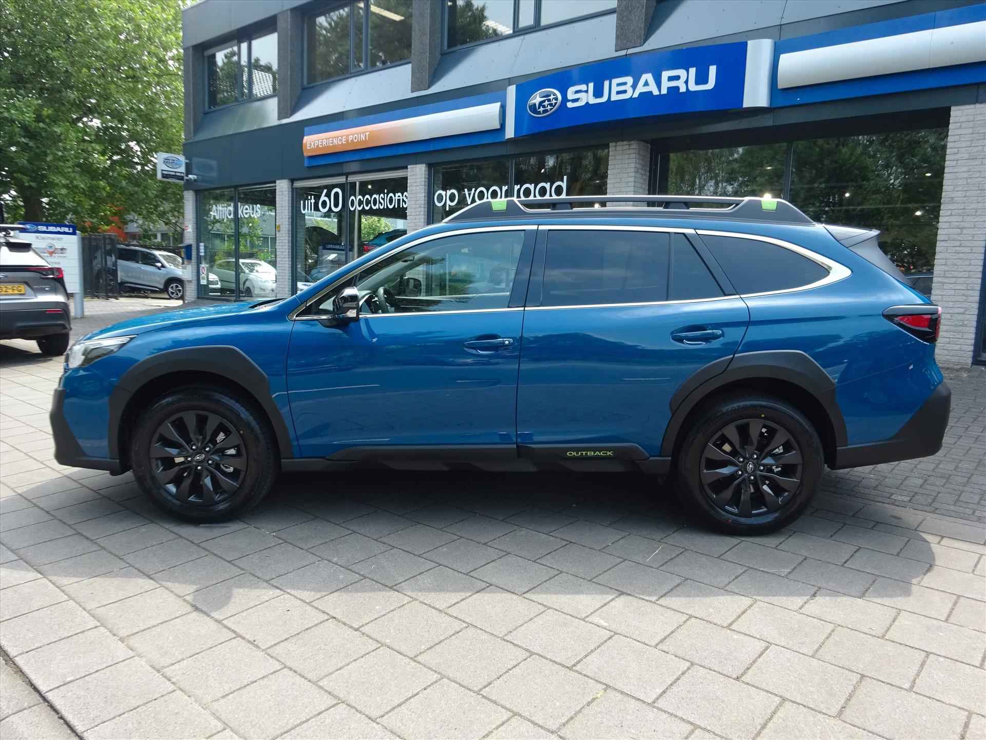 Subaru Outback 2.5i 169PK AWD CVT Premium Geyser Blue Edition | Nieuw | 8 jaar fabrieksgarantie - 48/52