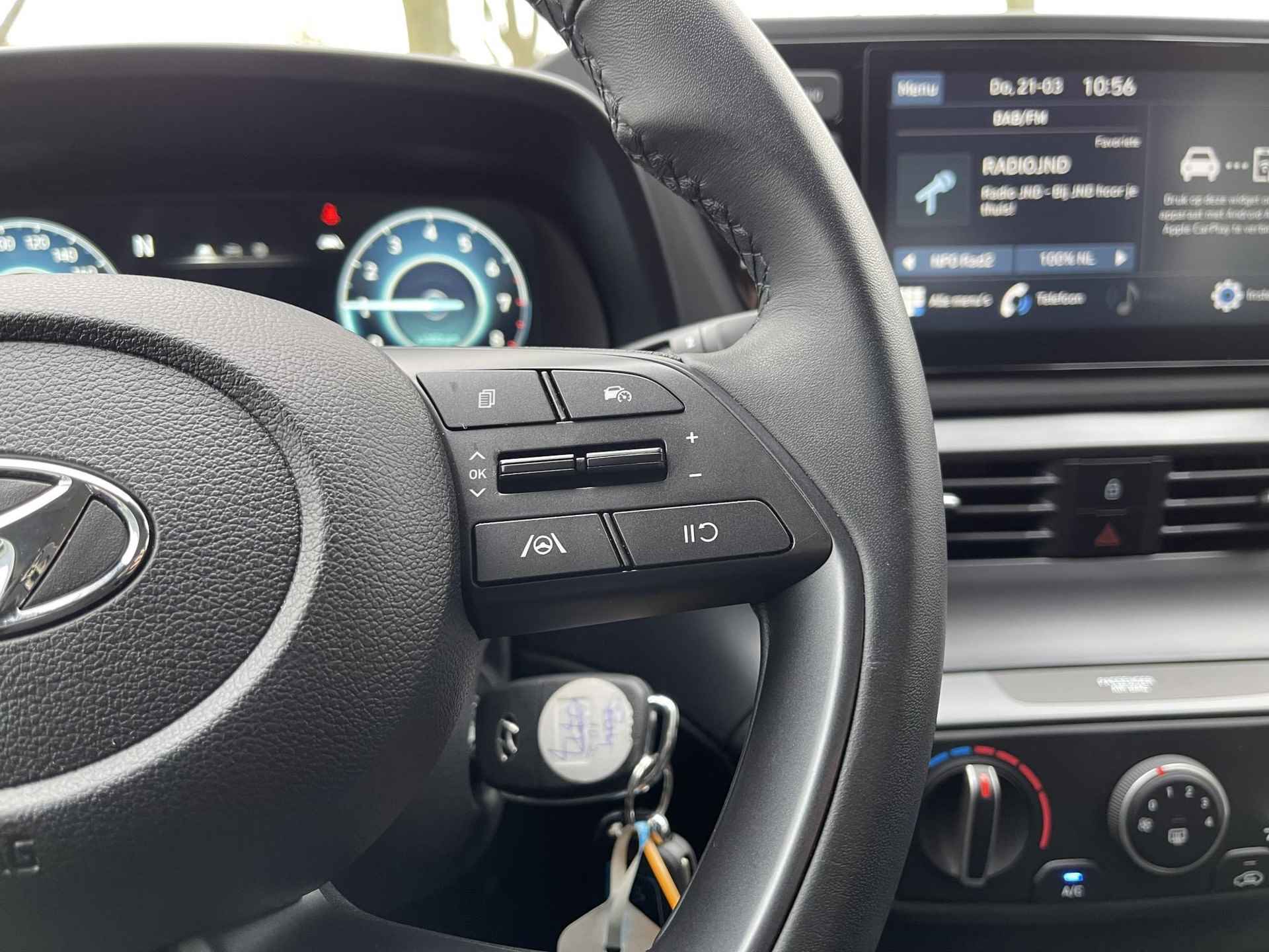 Hyundai i20 1.0 T-GDI Comfort | Apple Carplay/Android Auto | Dodehoek | Camera | Cruise Control | Airco | Park. Sensor | Rijklaarprijs! - 15/24