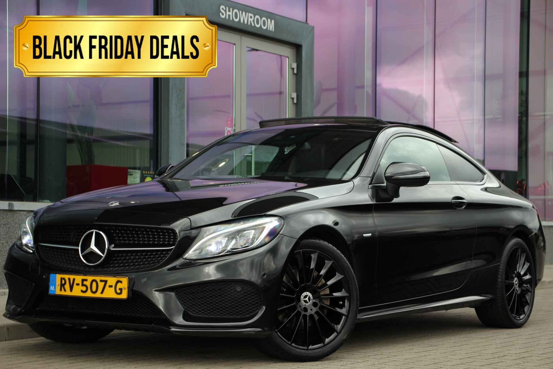 Mercedes-Benz C-Klasse Coupé 180 Premium Night Edition | AMG | Pano | 19'' Black Friday Deals! - 1/27