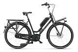 BATAVUS Quip E-Go EC No Batt Dames Zwart Mat 55cm 2022