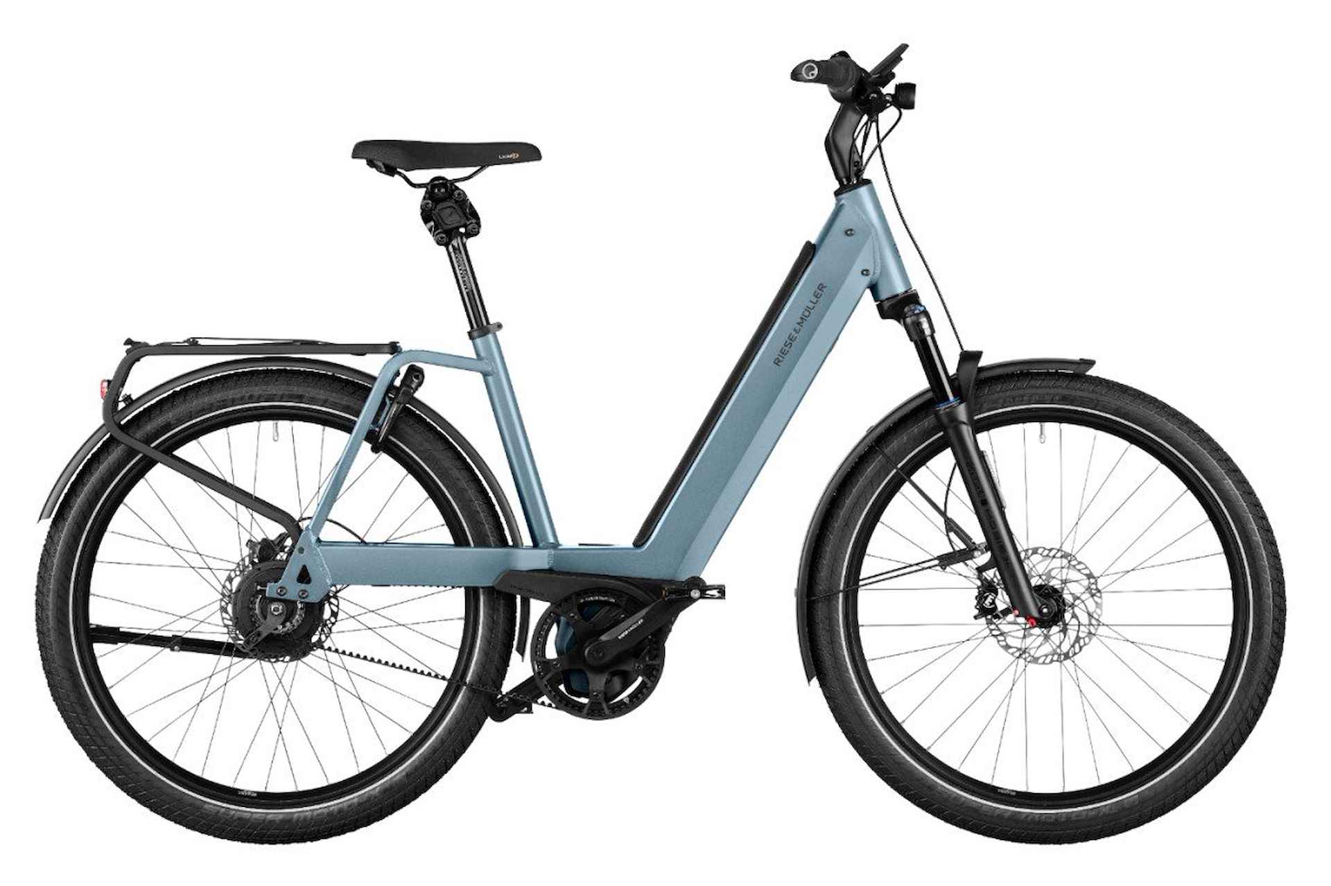 Riese & Müller Nevo4 GT Vario 625Wh Kiox300 comfort kit ice blue 47cm 2024 - 1/1