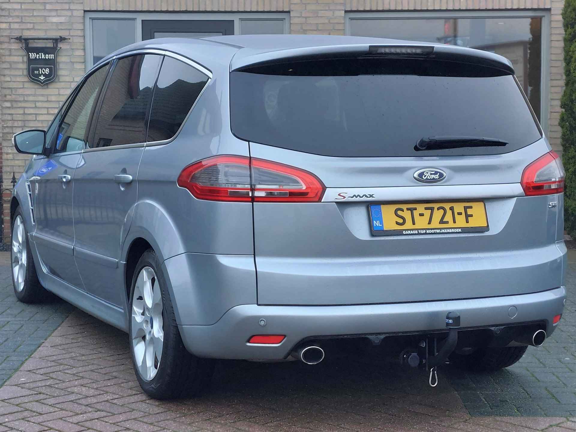 Ford S-Max 2.0 SCTi Titanium | Leer | Pano | Trekhaak - 11/37