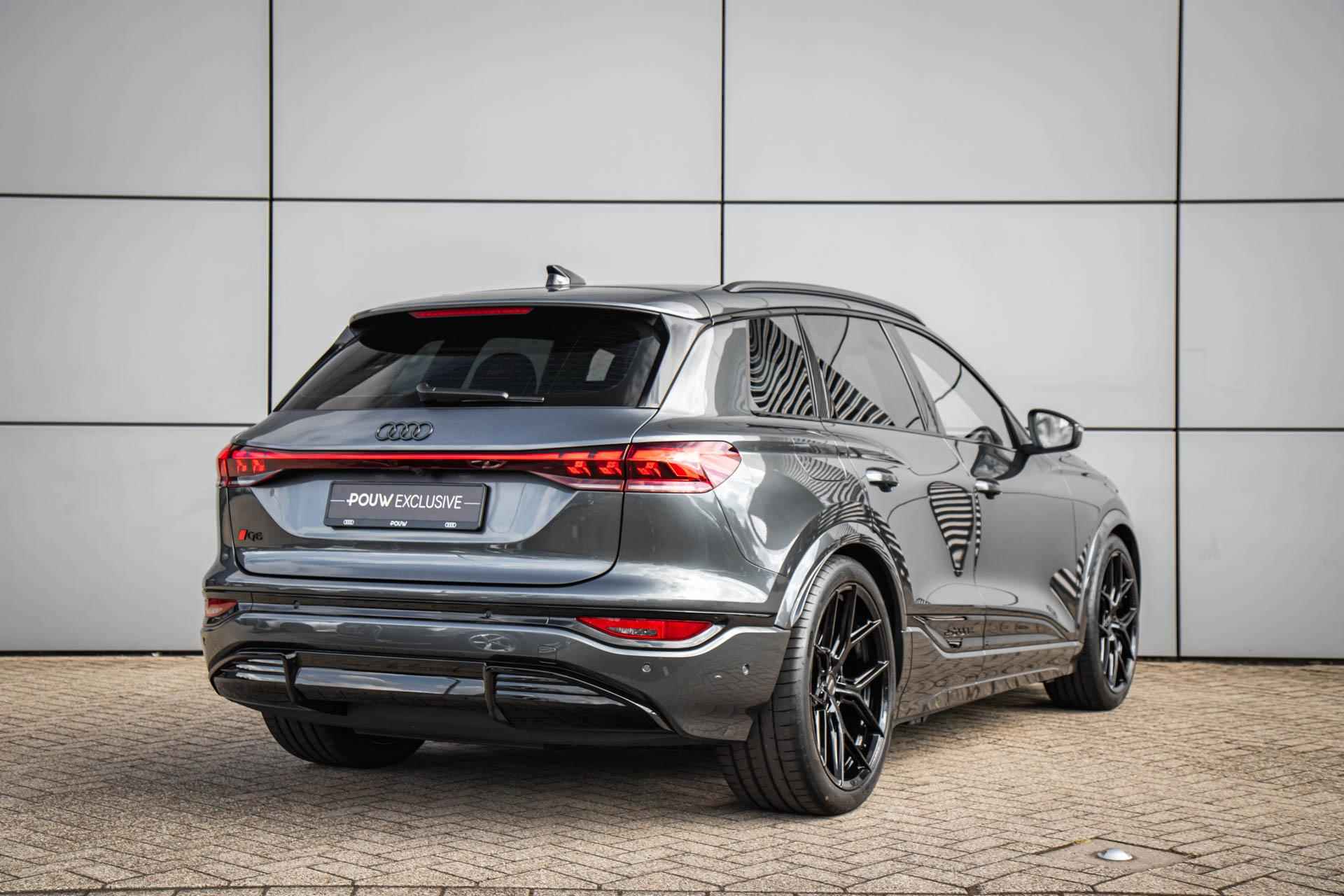 Audi Q6 e-tron S edition performance 306pk 100 kWh | 22" Vossen Velgen | Verlaagd | Luchtvering - 2/40