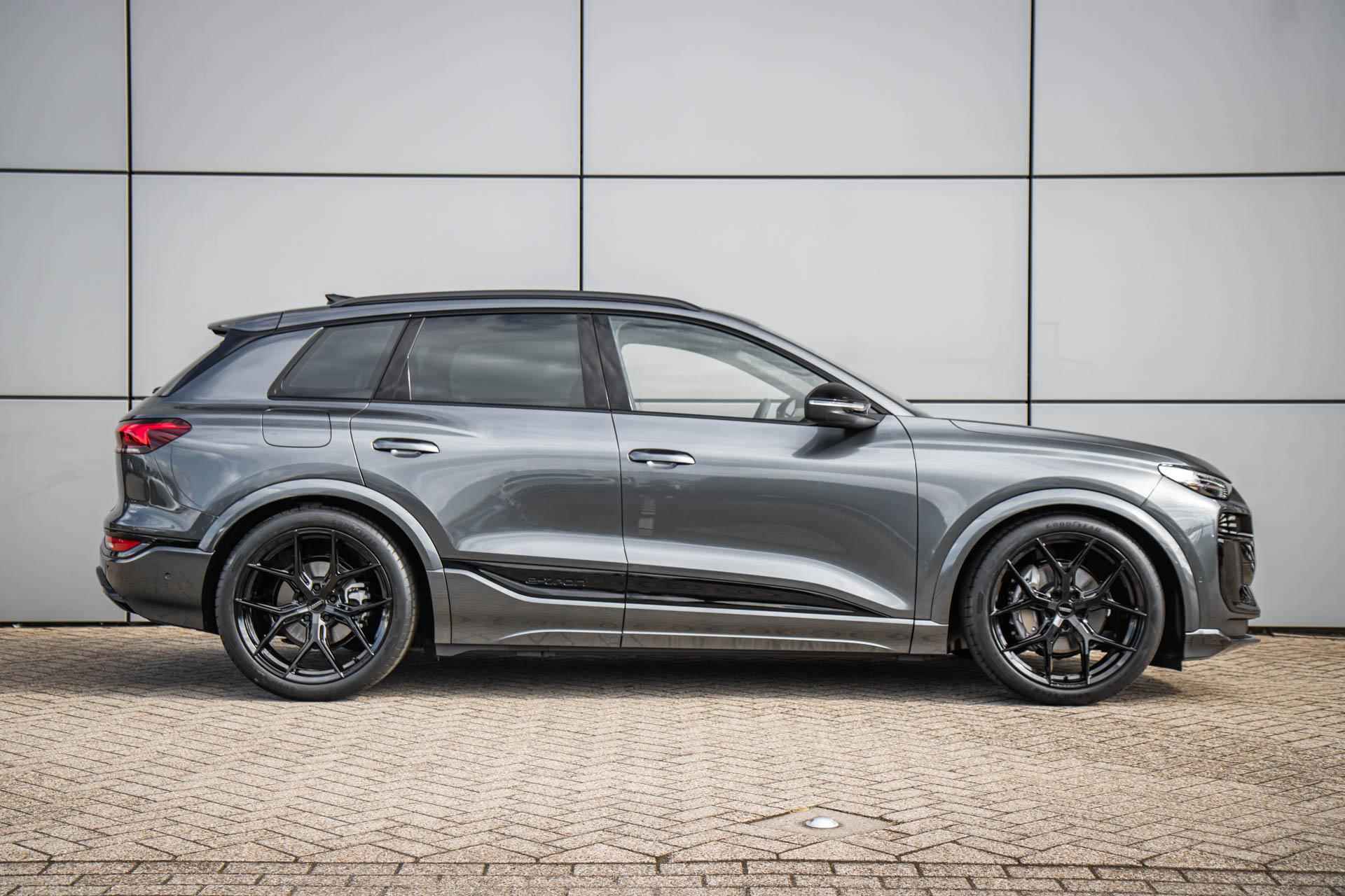 Audi Q6 e-tron S edition performance 306pk 100 kWh | 22" Vossen Velgen | Verlaagd | Luchtvering - 3/40